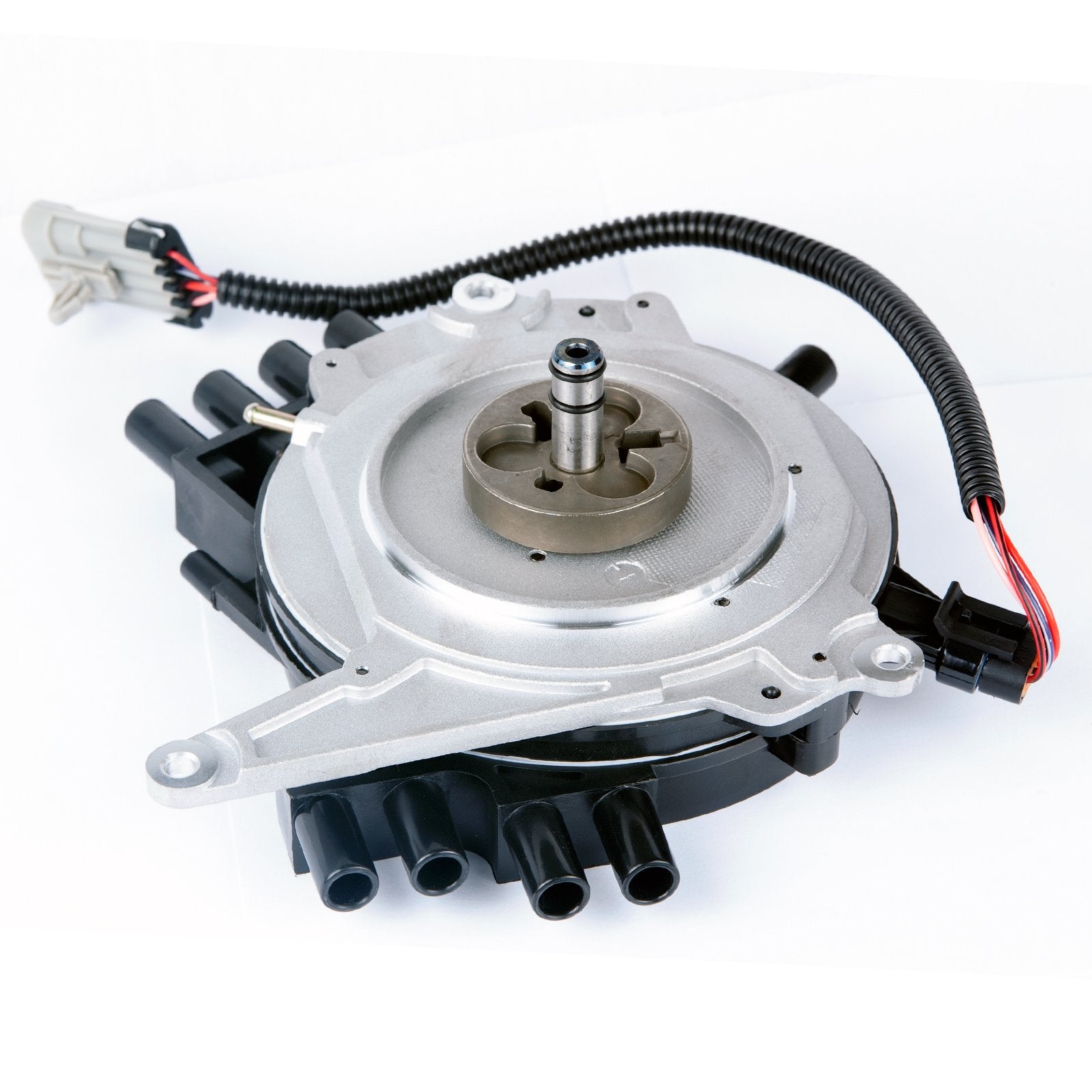 Mas Ignition Distributor With Cap & Rotor Compatible With Optispark Lt1 Chevy Camaro Caprice Corvette Buick Roadmaster Pontiac F