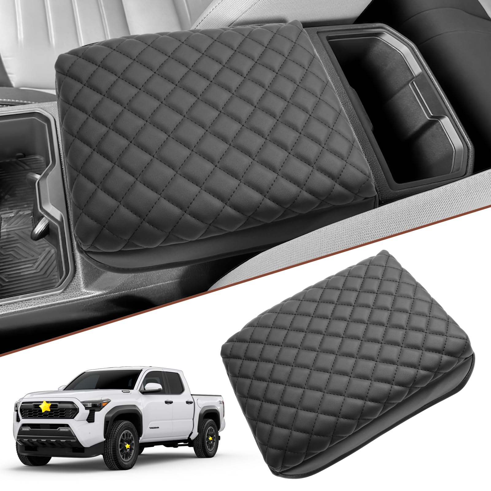 Sktu 2024 2025 Tacoma Center Console Cover For 2024 2025 Toyota Tacoma Armrest Cover Toyota Tacoma 2024 2025 Accessories Center