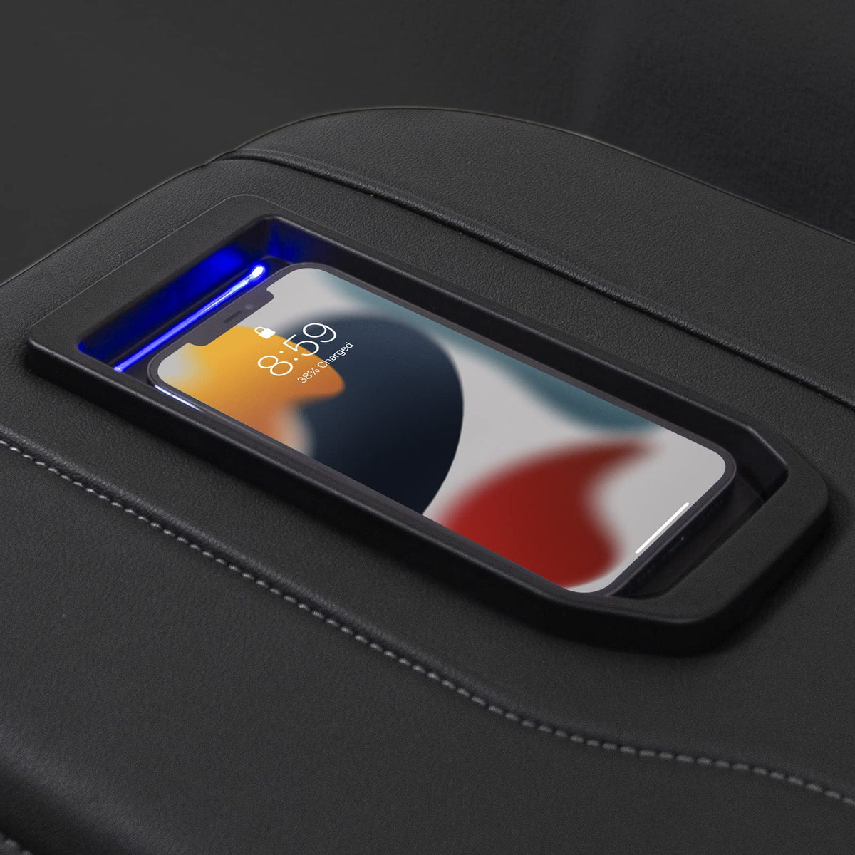 Xipoo Wireless Charger Compatible with 2019-2021 Chevy Silverado GMC Sierra Wireless Charging Tray 15W Fast Full Console Phone C