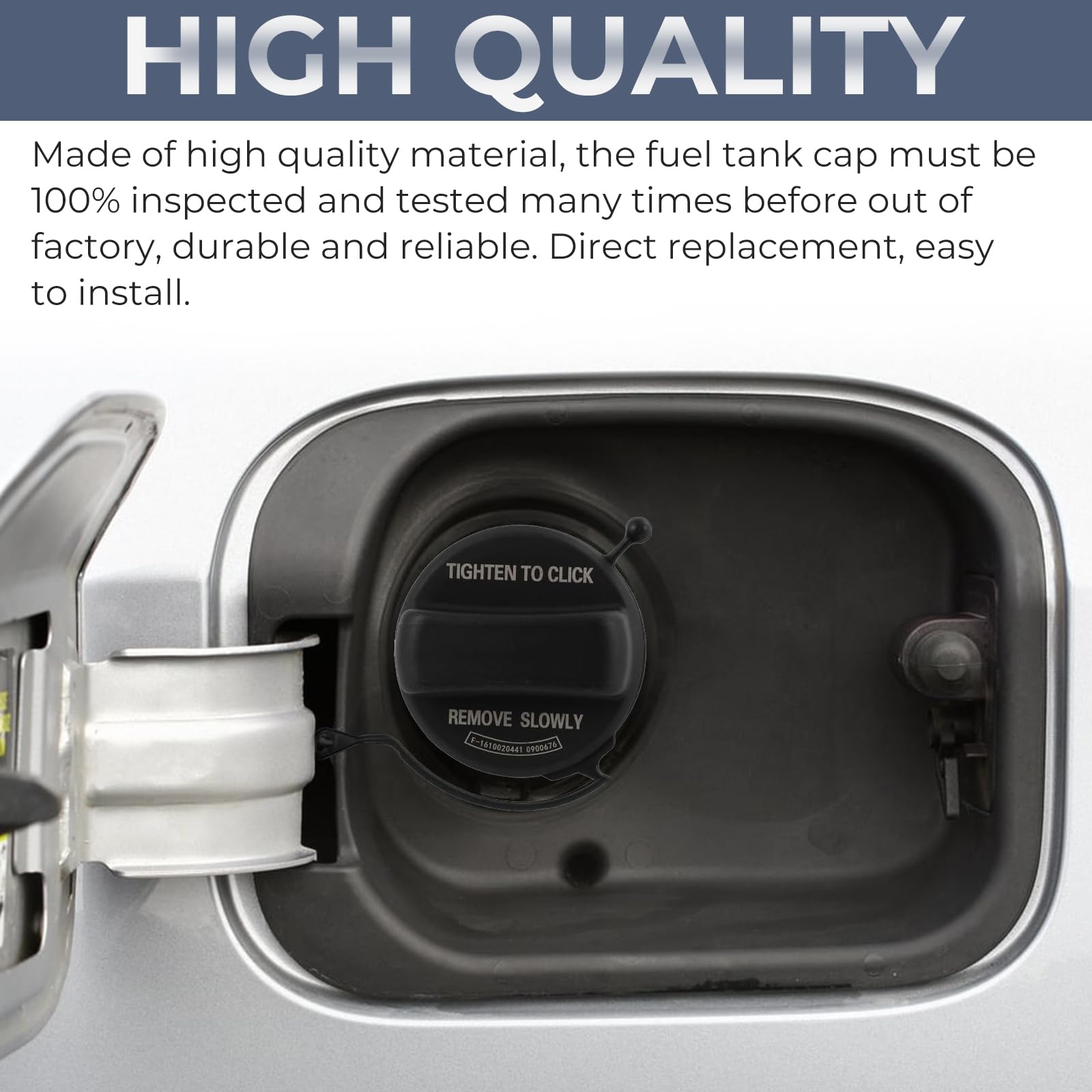 Gas Cap,Fuel Cap For Honda 2005-2007 Accord 2005-2006 CRV 2011-2014 CR-Z 2005-2010 Odyssey 2006-2011 Element 2005-2008 Pilot 200