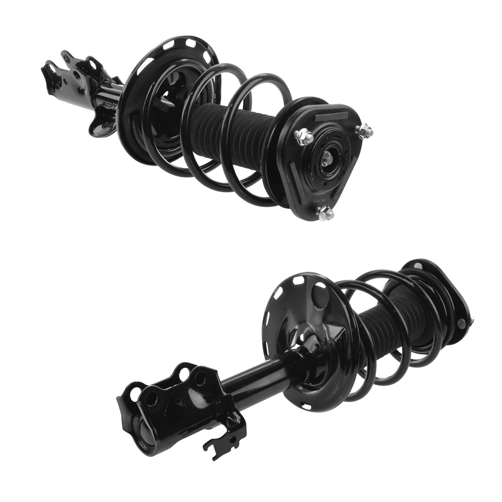 Trq Front Strut & Coil Spring Assembly Set Driver & Passenger Sides Compatible With 06-08 Toyota Rav4