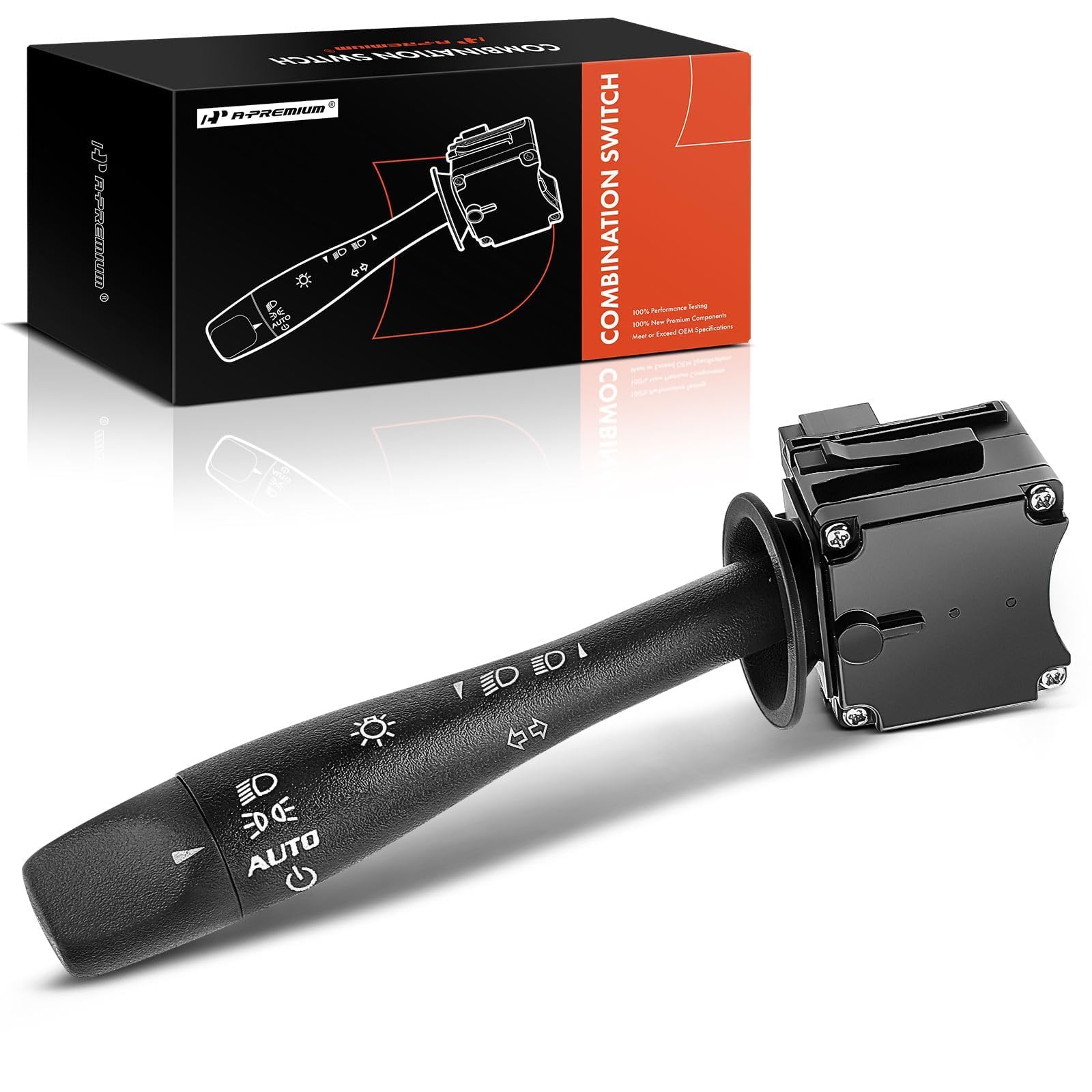 A-Premium Turn Signal Switch Replacement for Chevy Malibu 2004-2012 Pontiac G6 2005-2010 Saturn Aura 2007-2009# 20940369 Headlam