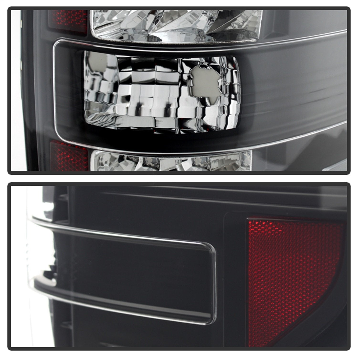 Spyder Auto 5008374 Led Tail Lights Black/Clear