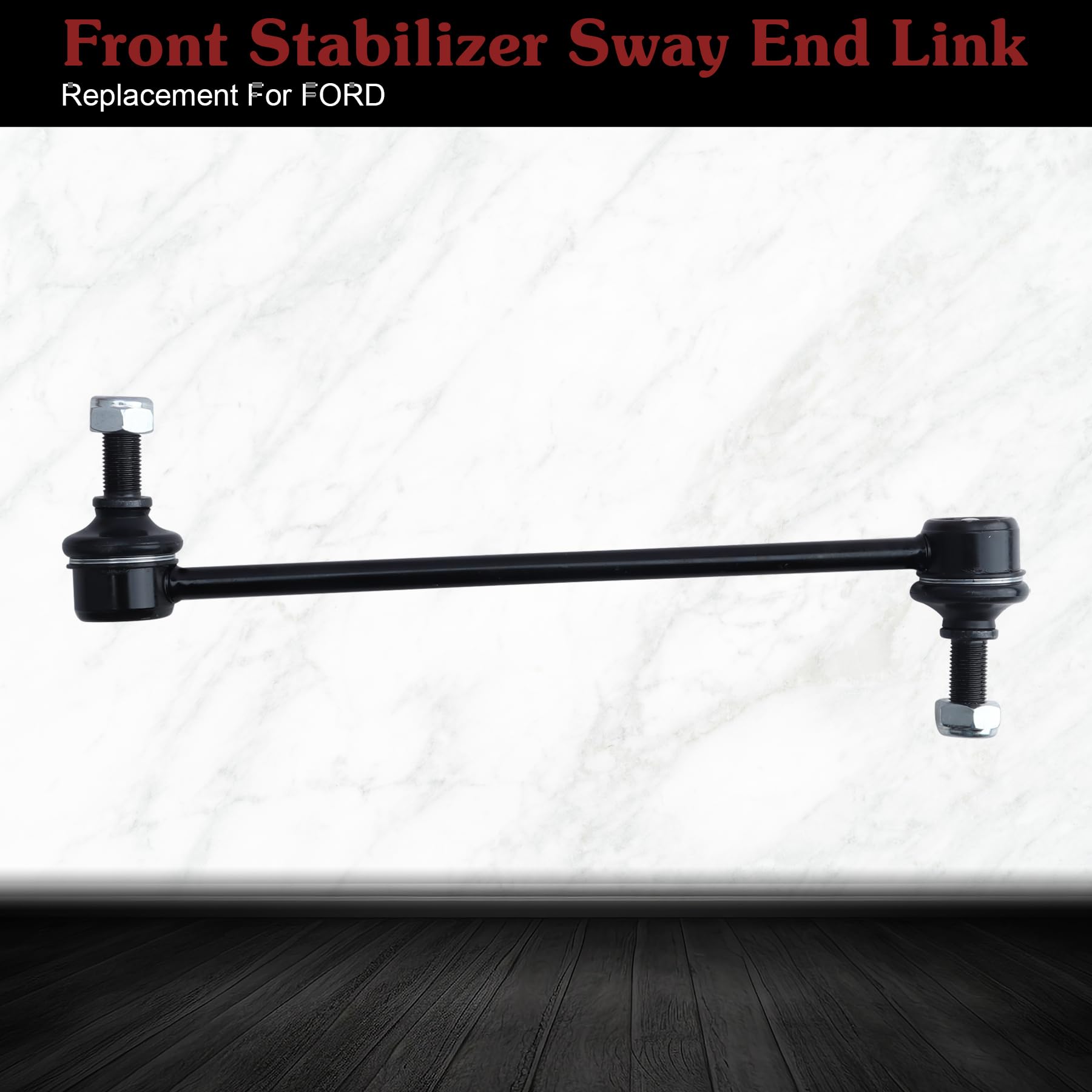 Stiueoav K80899 Sway Bar Link - Front Stabilizer End Link Compatible With 2005 2006 2007 2008 2009 2010 2011 2012 2013 2014 Ford
