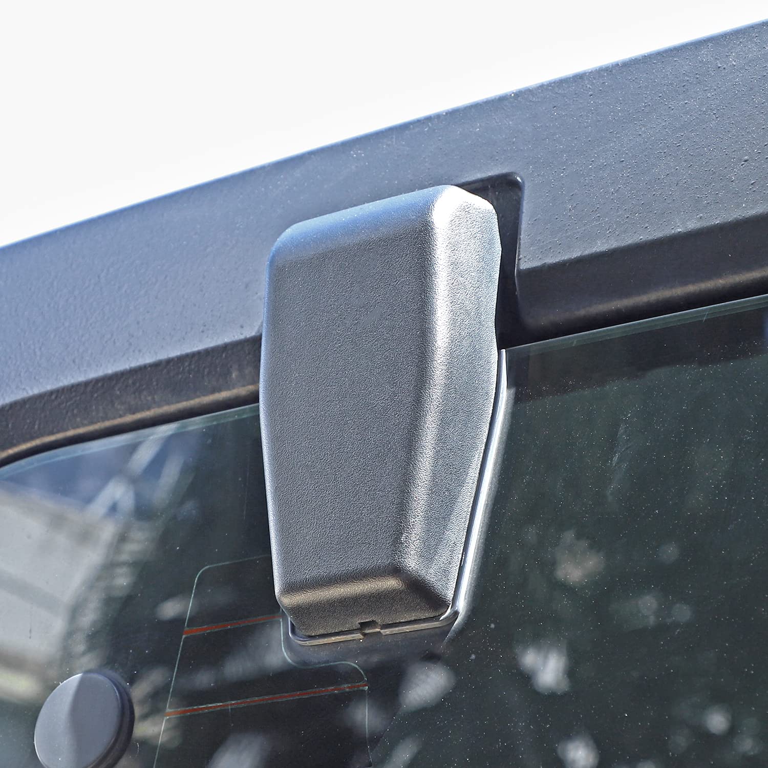 Hoolcar Rear Window Hinge Cover Liftgate Glass Hinge Cover For 2007-2017 Jeep Wrangler Jk Jku Hardtop, Black