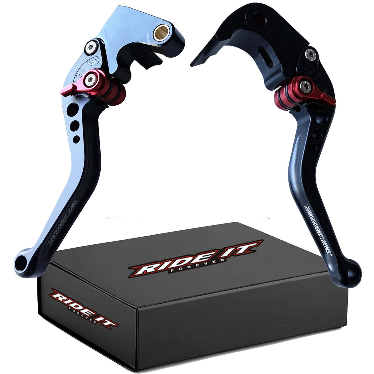 Ride It Short Brake Clutch Levers For Cbr600Rr 2007-2022,Cbr1000Rr 2008-2021,Cb1000R/Neo Sport Cafe 2018-2021-Black Shorty Motorcycle Levers