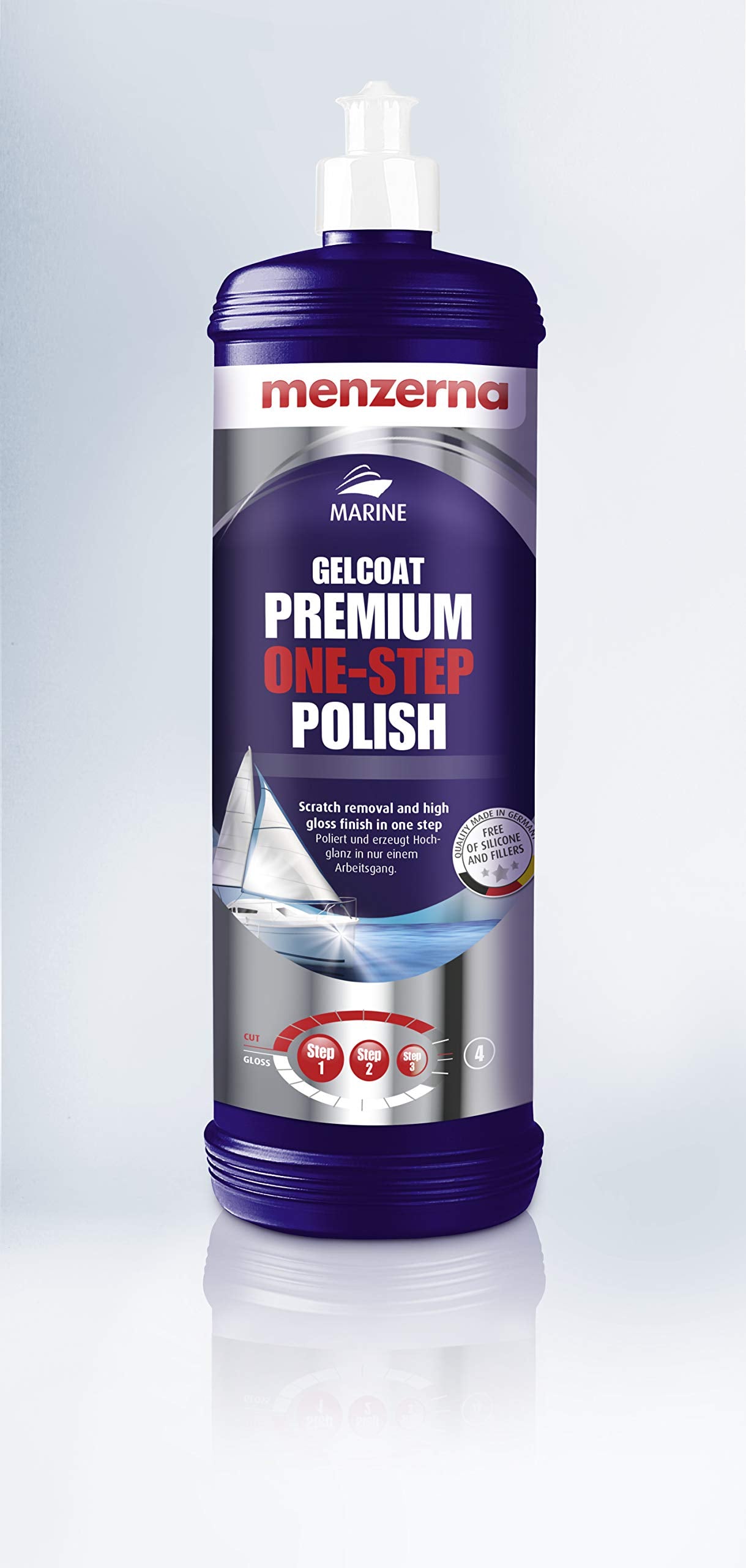 Menzerna Marine One Step Polish 32 Oz (Polishes To A High Gloss In Just One Process Step)