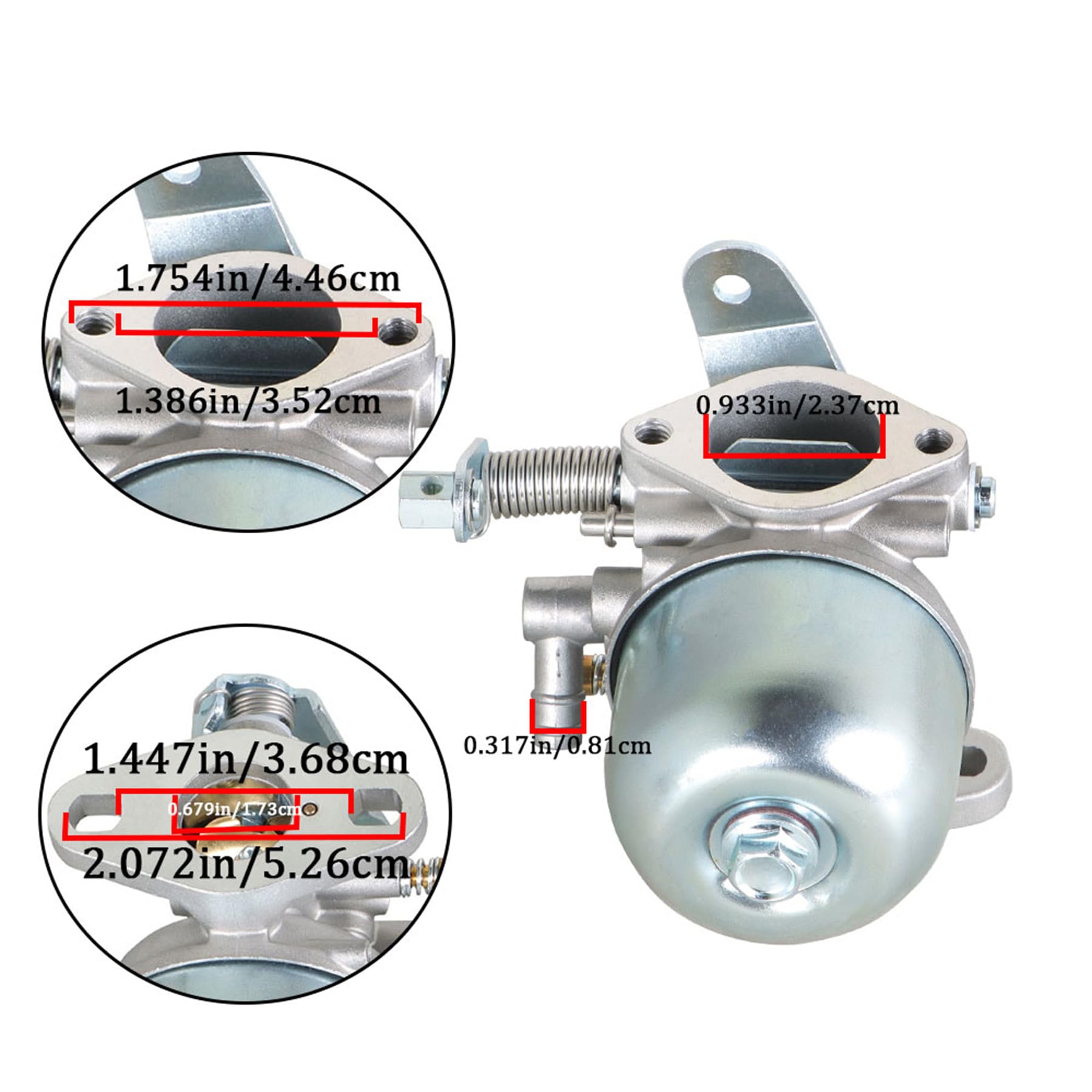 Carburetor Carb Replacement For Golf Cart Car 2-Stroke Ezgo Engine Marathon 23932-G1 1989 1990 1991 1992 1993