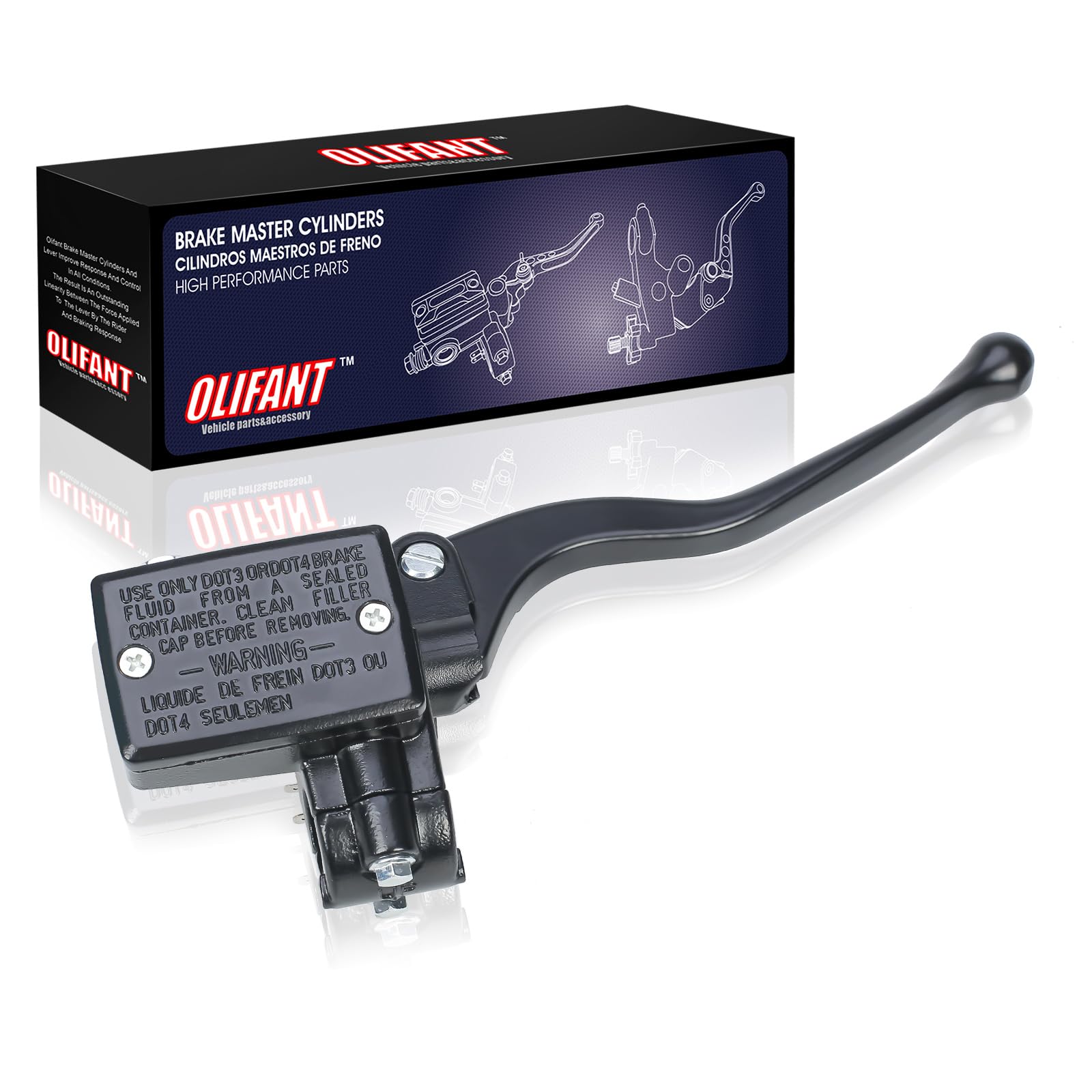 Olifant Front Brake Master Cylinder For Honda Rancher 420 2007-2013 Foreman 500 2005-2013 Foreman Rubicon 500 2005-2014 Rincon 6