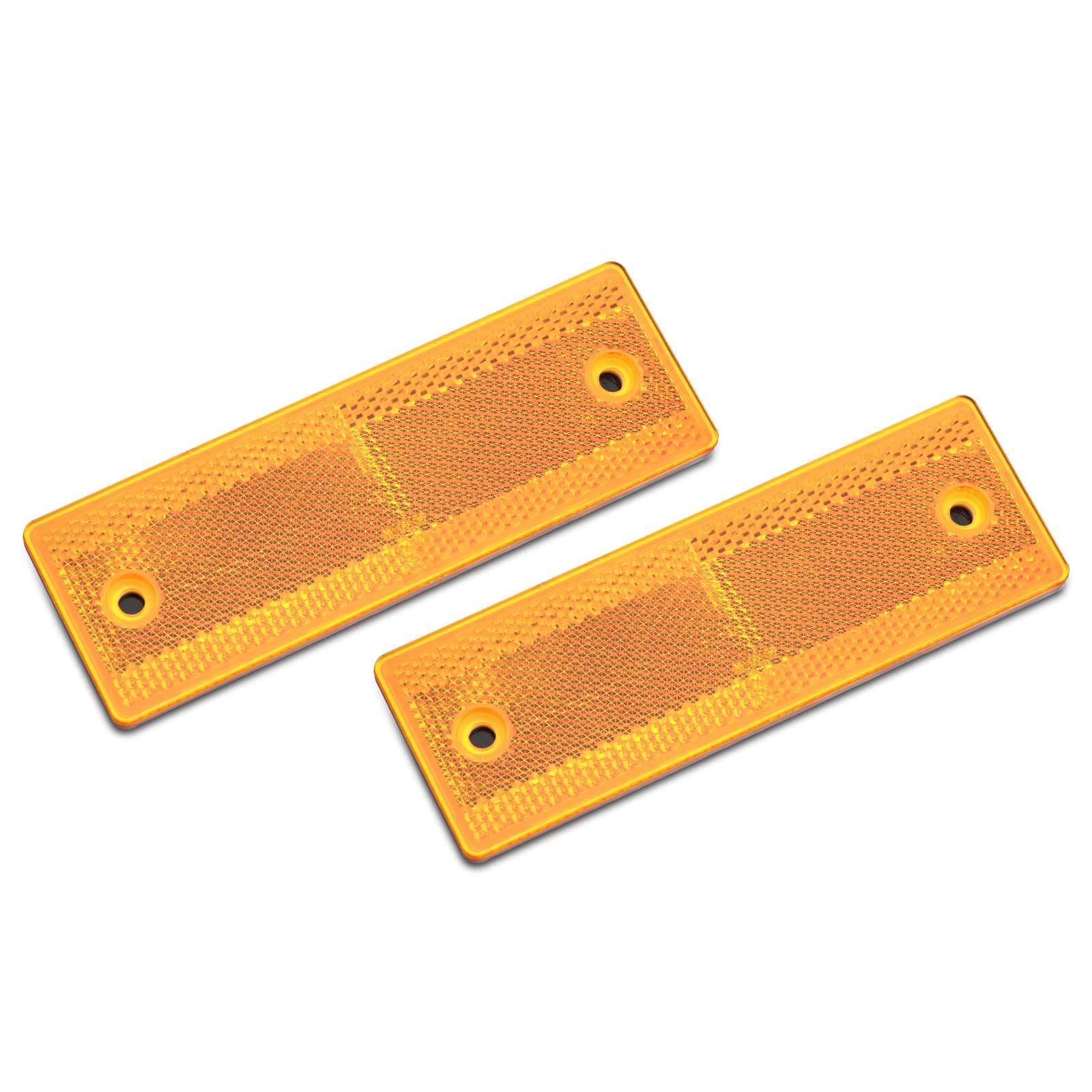 MFC PRO Stick-On Trailer Reflector, Reflective Yellow