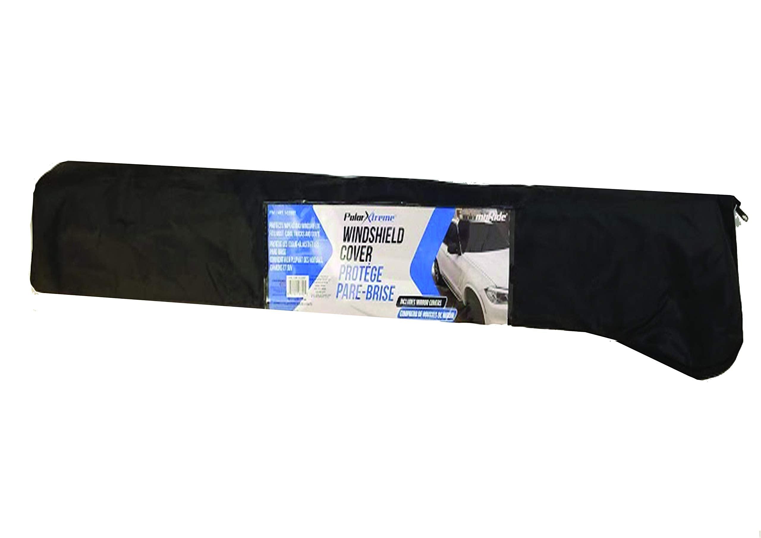 Polar Extreme Windshield Cover - Black Polyester, Model 1433887, Fits Most Vehicles