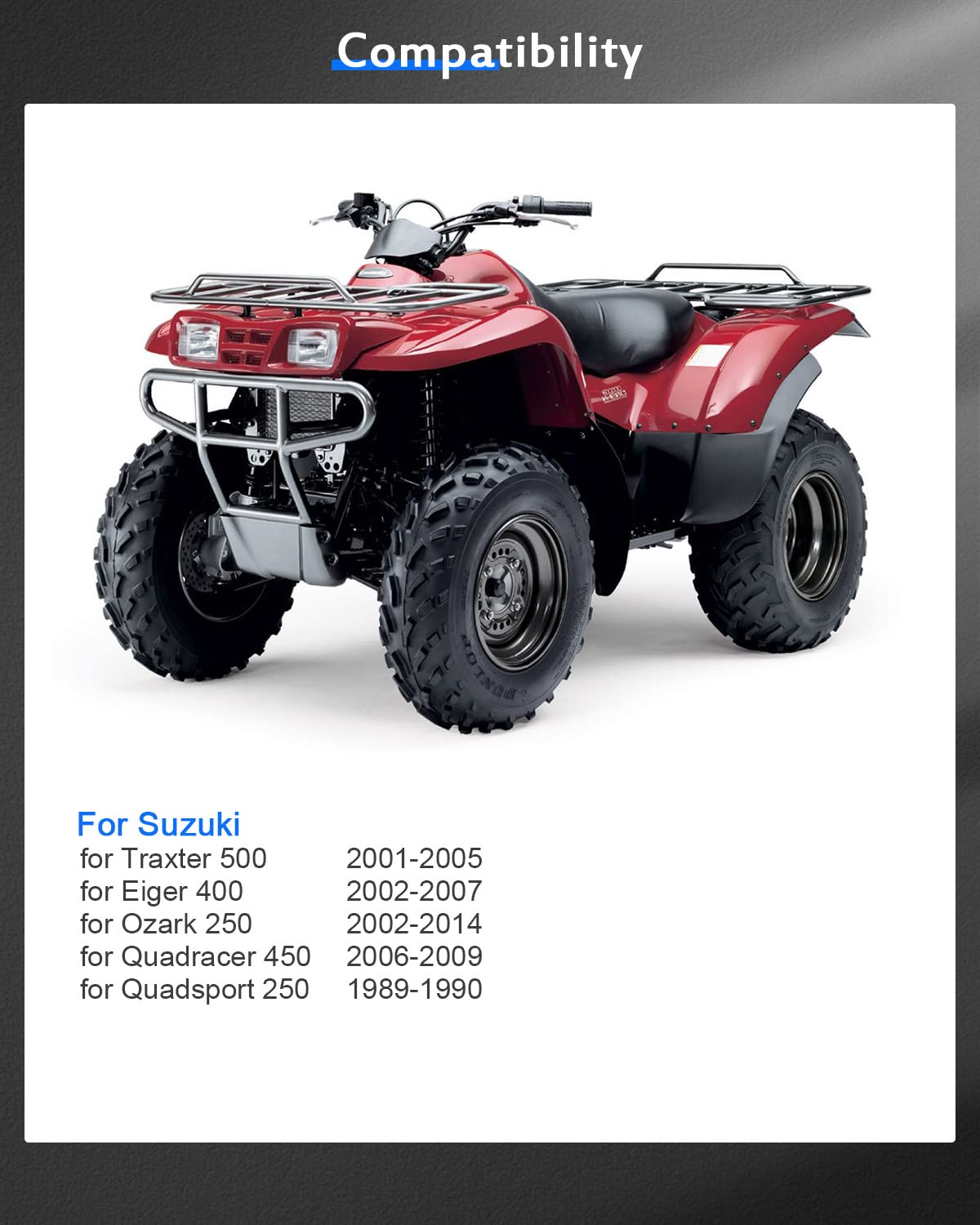 Eccpp 4Pcs 4 Lug 1' Wheel Spacers Adapters 4X110 To 4X137 10X1.25 74Mm Compatible With 2007-2016 For Rancher 420 2002-2007 For Eiger 400 2008-2017 For King Quad 400