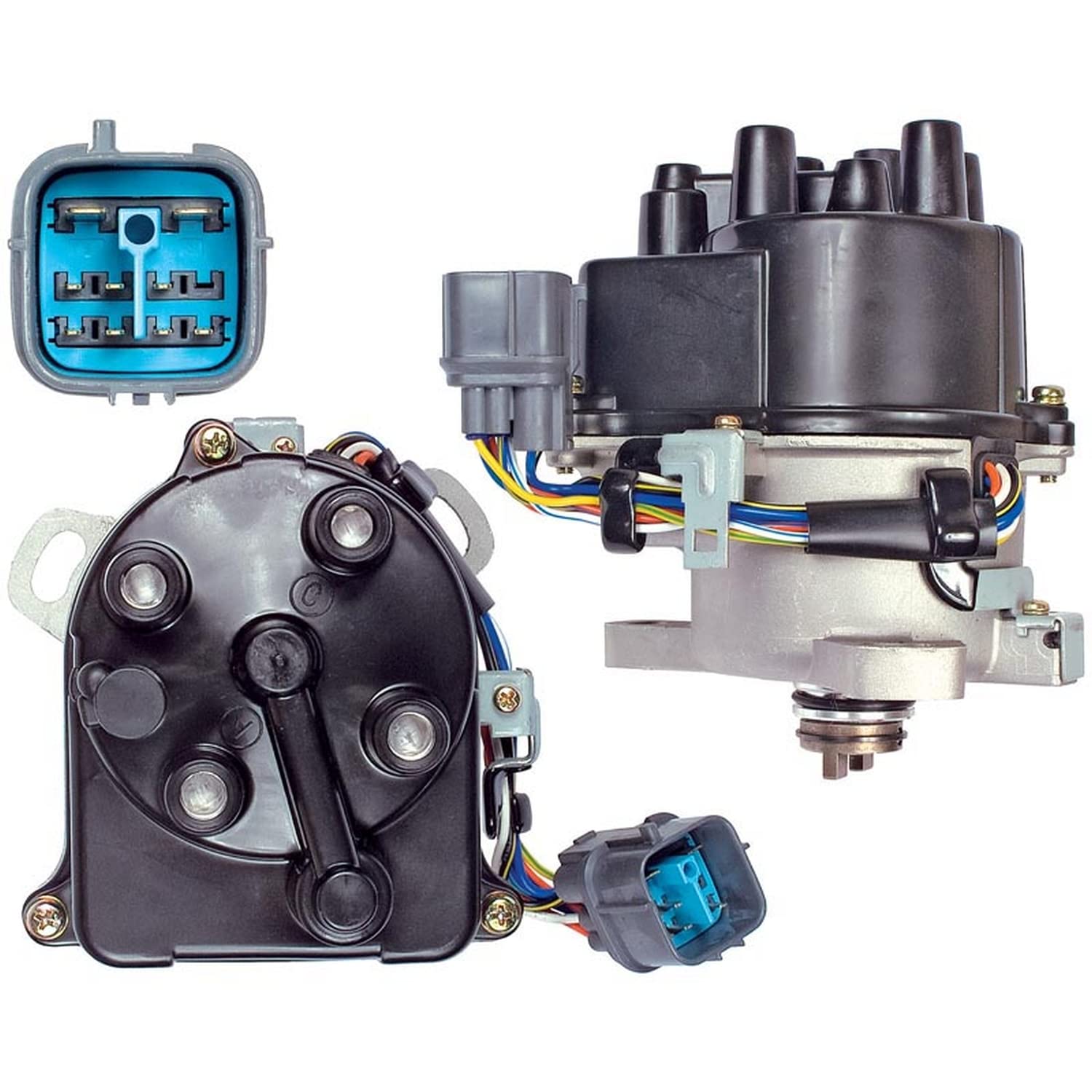 OEG Parts New Distributor Compatible With Acura Integra LS B18B 1.8 1996 1997 1998 1999 2000 2001, Replaces 30100-P75-A03, 30105