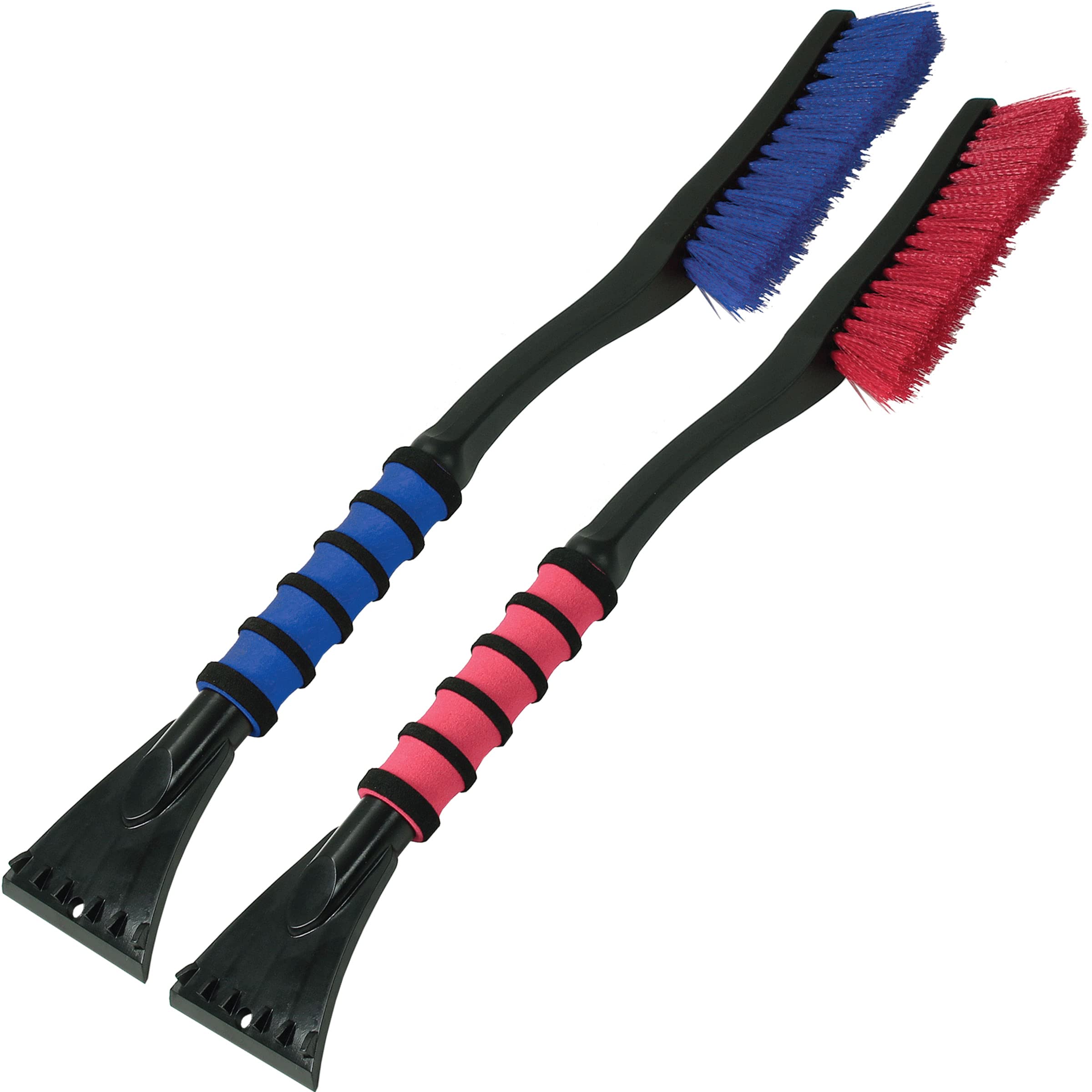 Mallory 532 Cool-Force 26    Snowbrush With Ice Scraper For Cars, 2 Pack