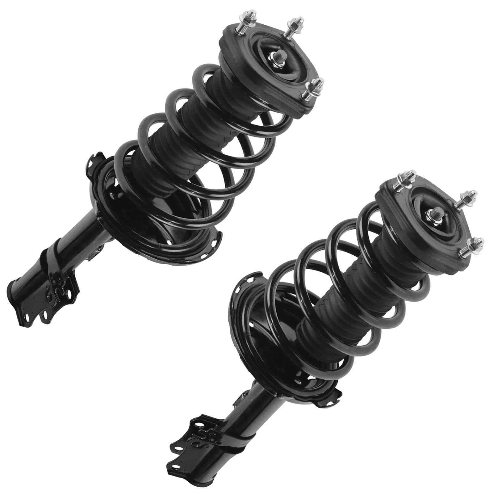 Trq Rear Strut & Coil Spring Assembly Set Driver & Passenger Sides Compatible With 04-06 Lexus Rx330 07 Rx350 06-07 Rx400H 04-07