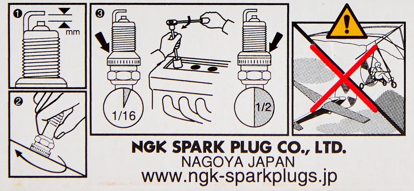 Nkg Spark Plug Jetski, Marine, Motorcycle C7Hsa - 4629 Boxed