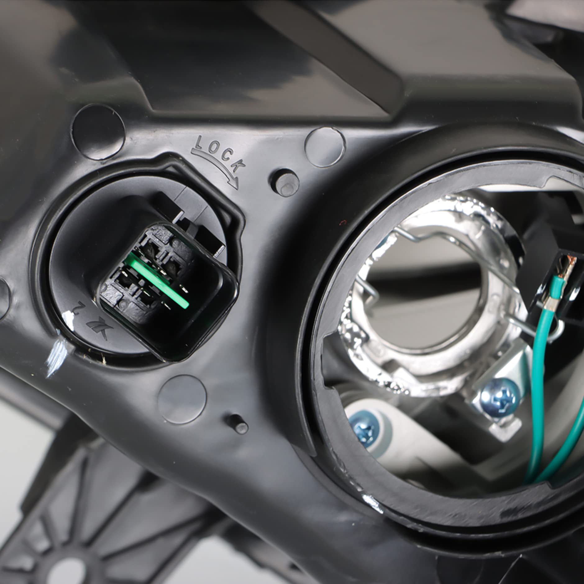 Genrics Headlights Headlamp Replacement For 2011-2014 Hyundai Sonata Projector Headlight Clear Lens Amber Corner Pair Left And Right Side