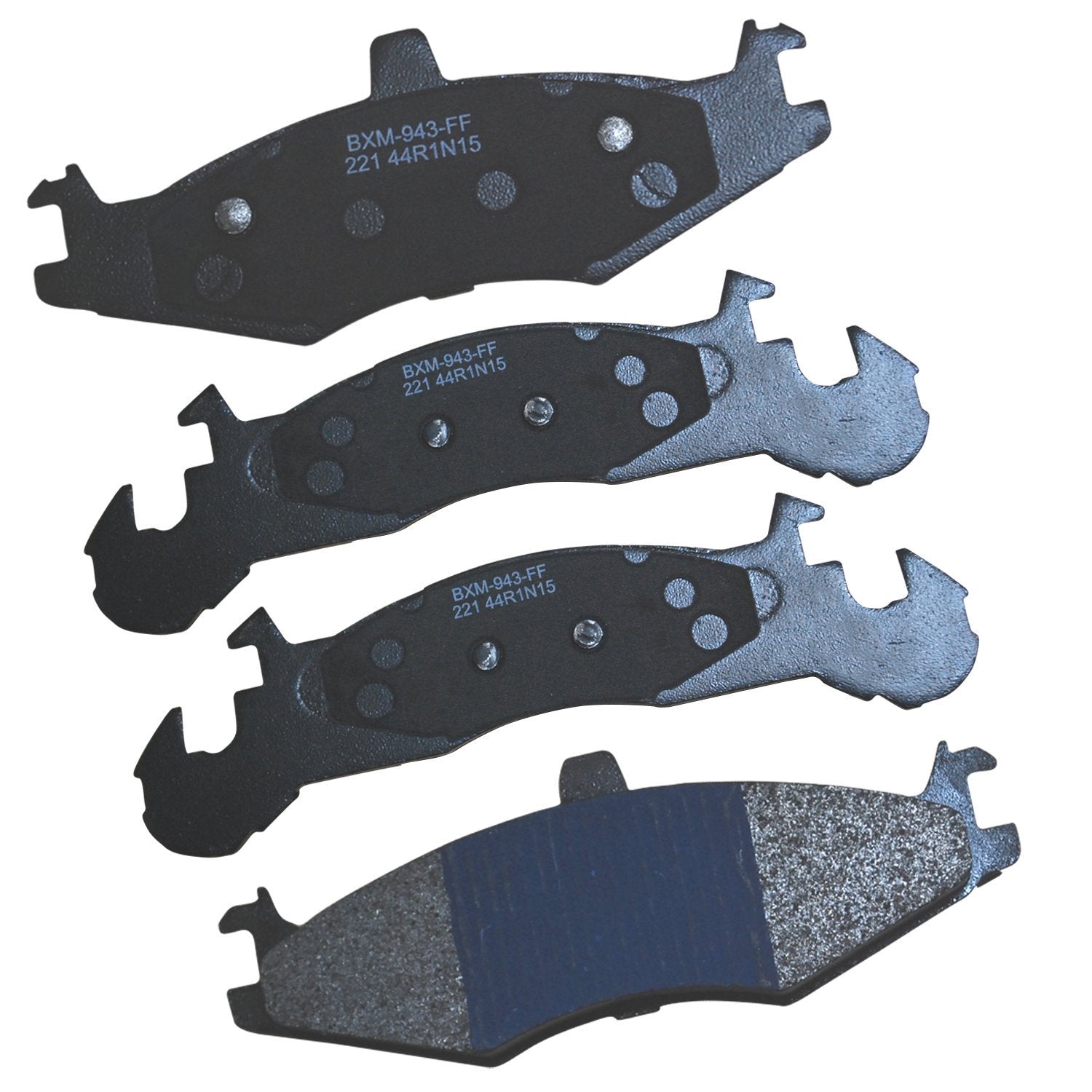 Bendix Premium Sbm221 Semi-Metallic Front Brake Pads For Select Models Dodge Charger, Omni, Rampage, Plymouth Expo, Horizon, Sca
