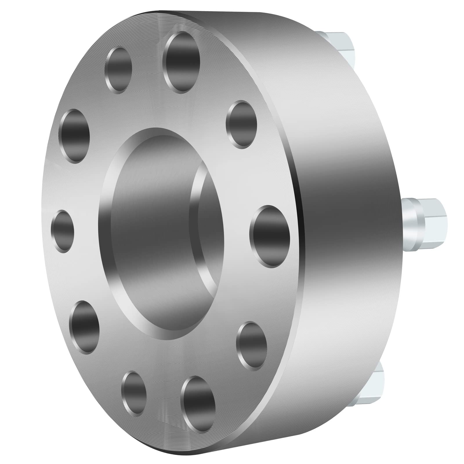 ECCPP 2PCS 2&quot; 5x5.5 to 5x5.5 5x139.7 Wheel Spacer Adapters 5 Lug 9/16&quot; Studs 77.8mm Fit for 2002-2010 for 2002-2010 for Ram 1500 2006-2009 for Raider