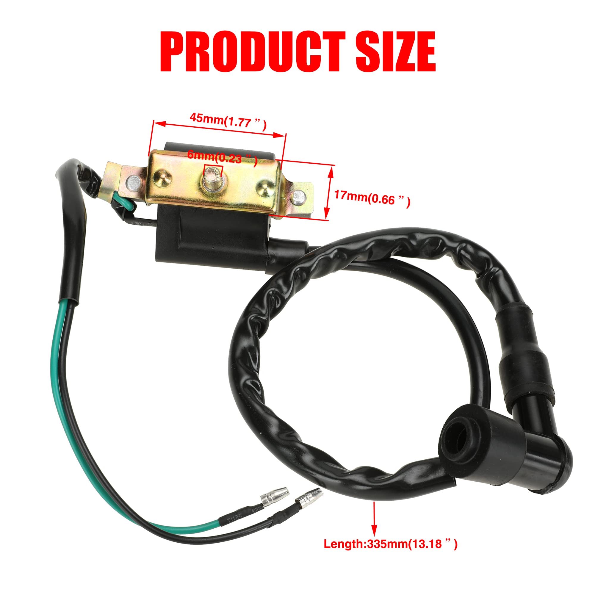Grehua Ac Cdi Box Starter Solenoid Relay Ignition Coil Voltage Regulator Rectifier Spark Plug Kit For 50Cc 70Cc 90Cc 110Cc 125Cc