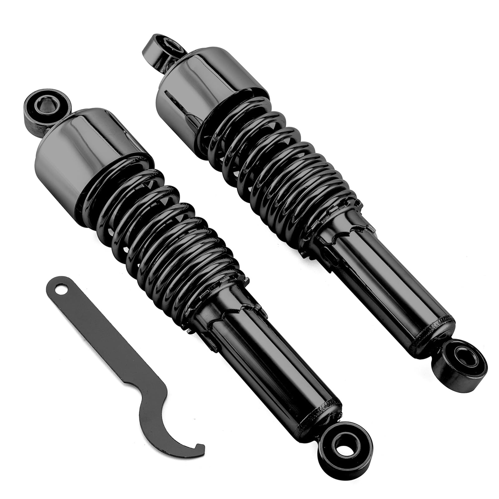 Mofun Black 13'' Rear Shocks Lowering Kit Fits for 1980-2023 Harley Touring Street Glide Road Glide Road King Electra Glide Tour