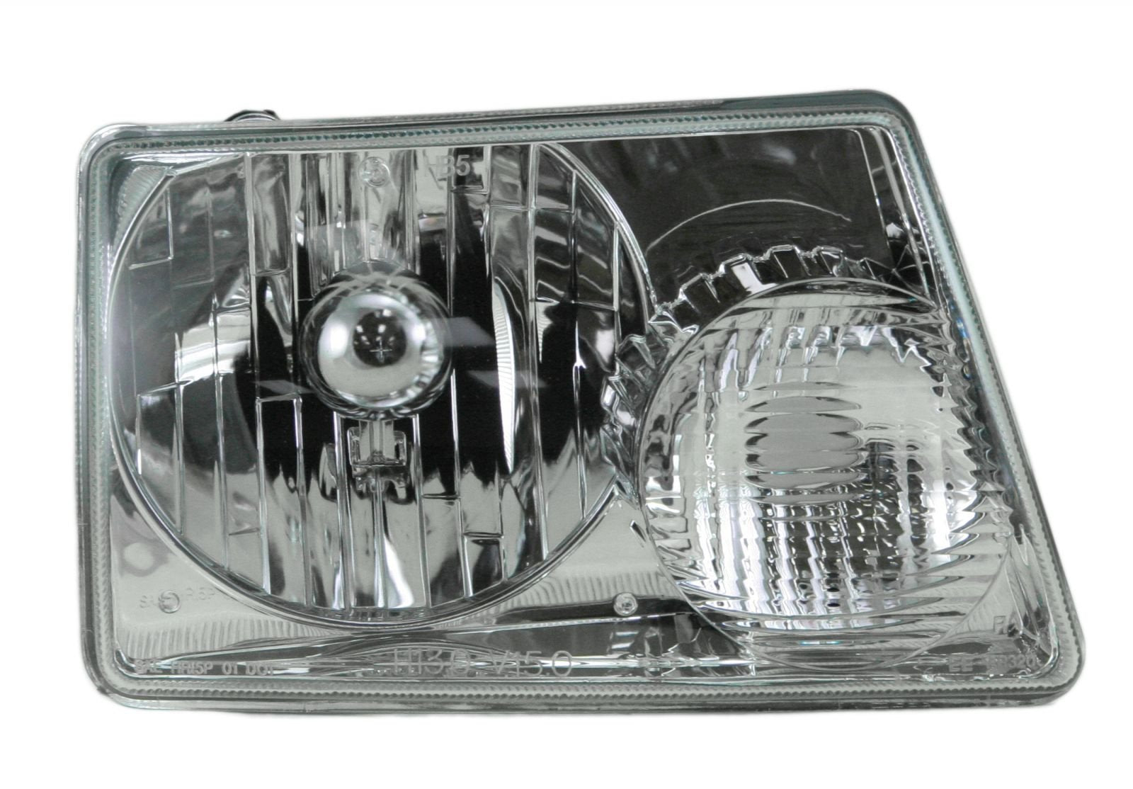 Trq Driver & Passenger Side Headlight Assembly Set Headlights Driver & Passenger Side Compatible With 2001-2011 Ford Ranger Fo25