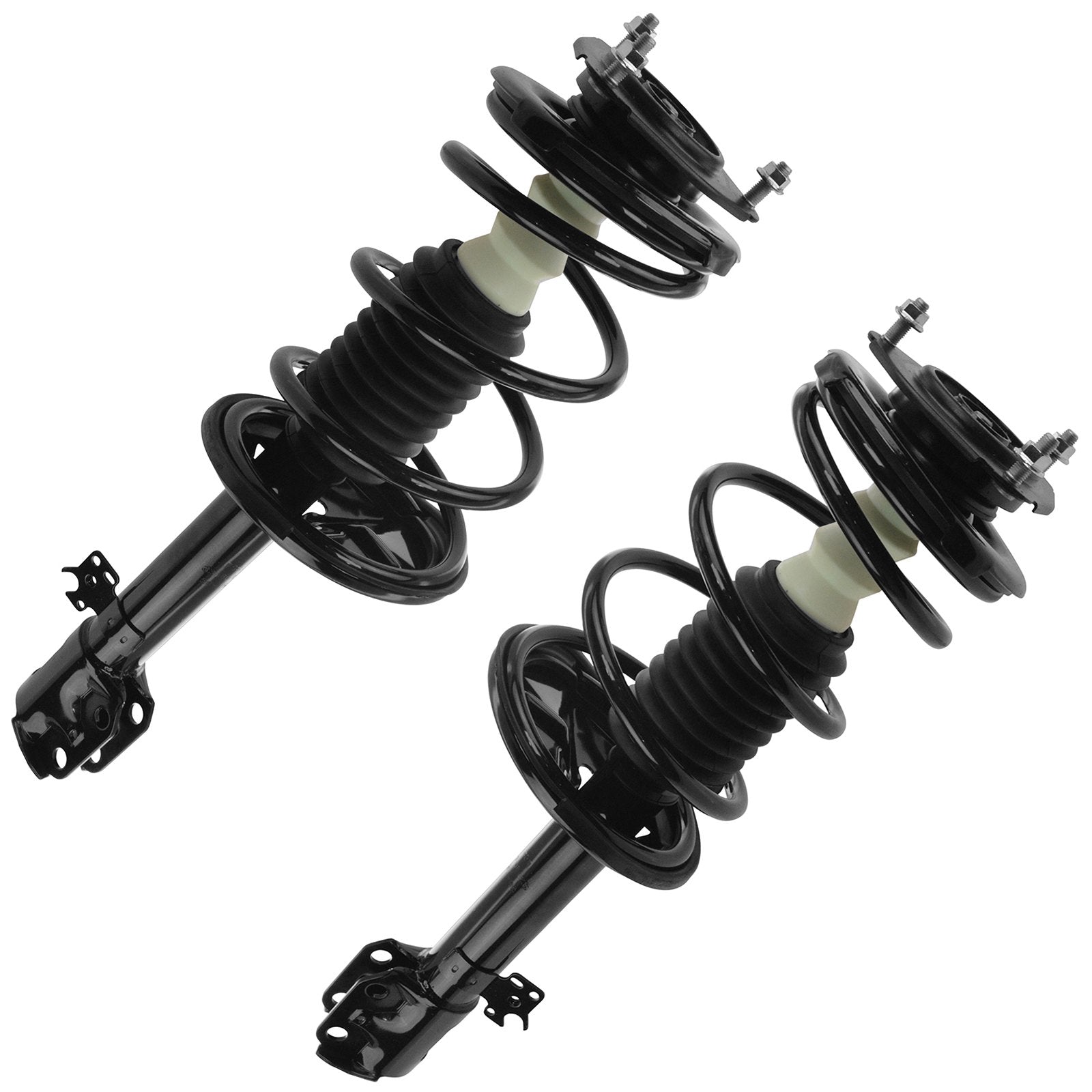 Trq Front Strut & Coil Spring Assembly Set Driver & Passenger Sides Compatible With 01-05 Toyota Rav4