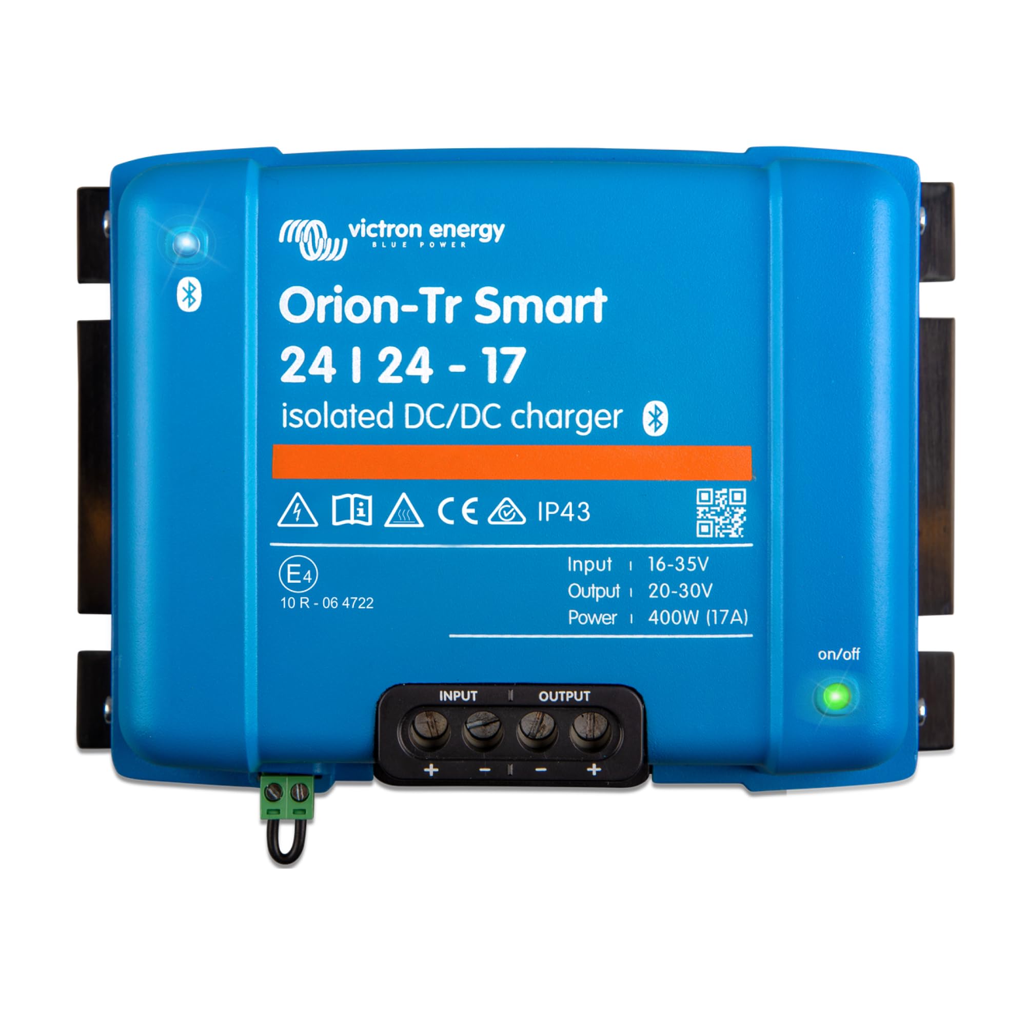Victron Energy OrionTr Smart DC to DC Charger (Bluetooth)  24/24Volt 17 amp 400Watt  Battery Charger for Dual Battery Syste