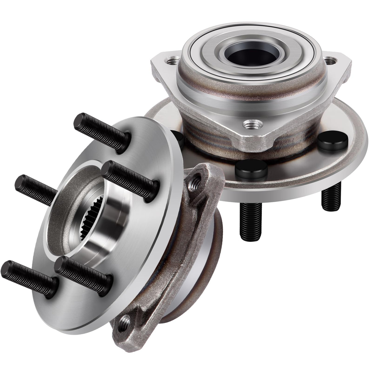 ECCPP Front 5 Lugs Wheel Bearing Hub Assembly for Jeep Wrangler 2000-2006 for Jeep Tj 2000-2006 for Jeep Cherokee 1999-2001 Whee