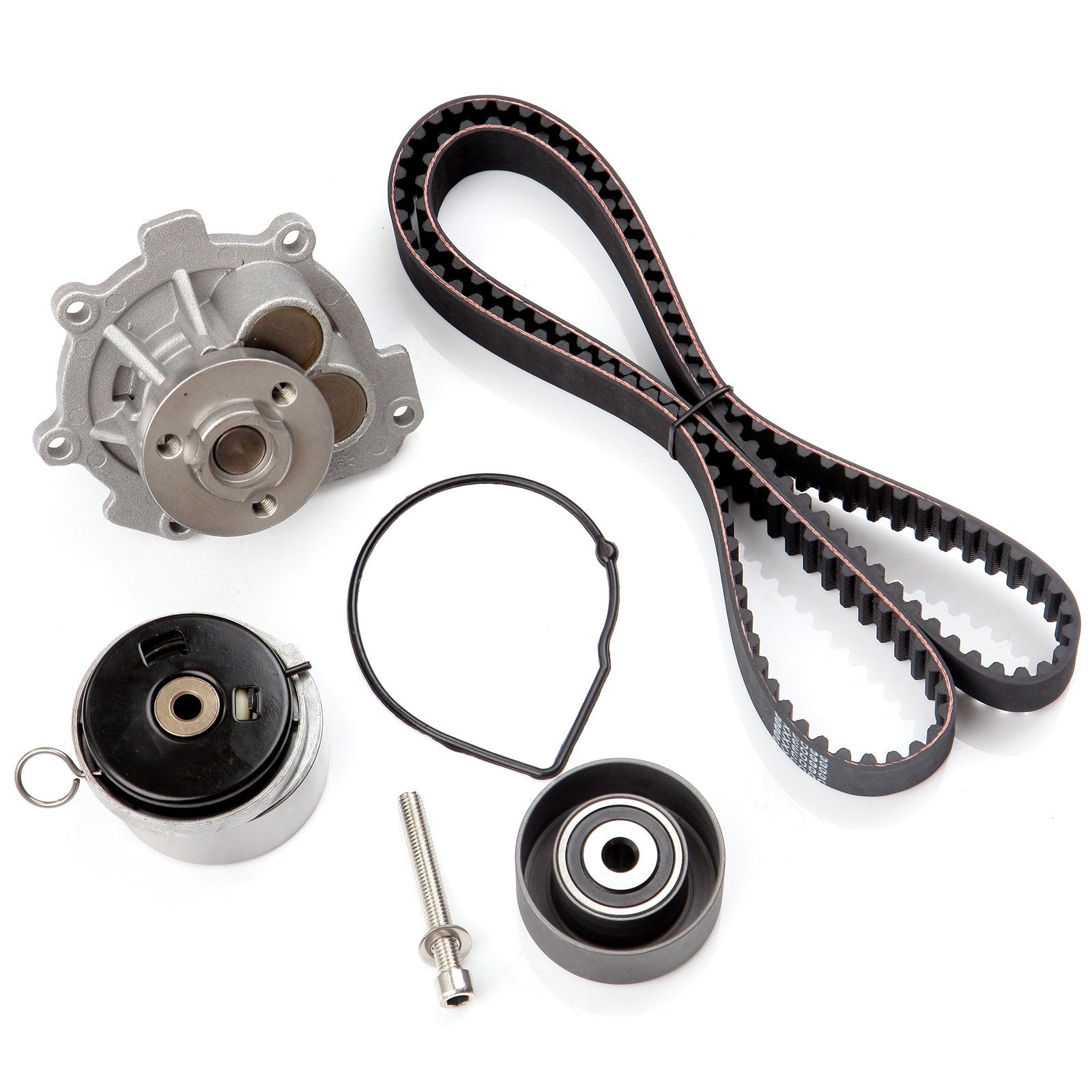 cciyu Timing Belt Water Pump Kit TCKWP338 2009-2011 for Chevy Aveo 2009-2011 for Chevy Aveo5 2012-2014 for Chevy Cruze 2012-2013 for Chevy Sonic 2009-2010 for Pontiac G3 2008-2009 for Saturn Astra