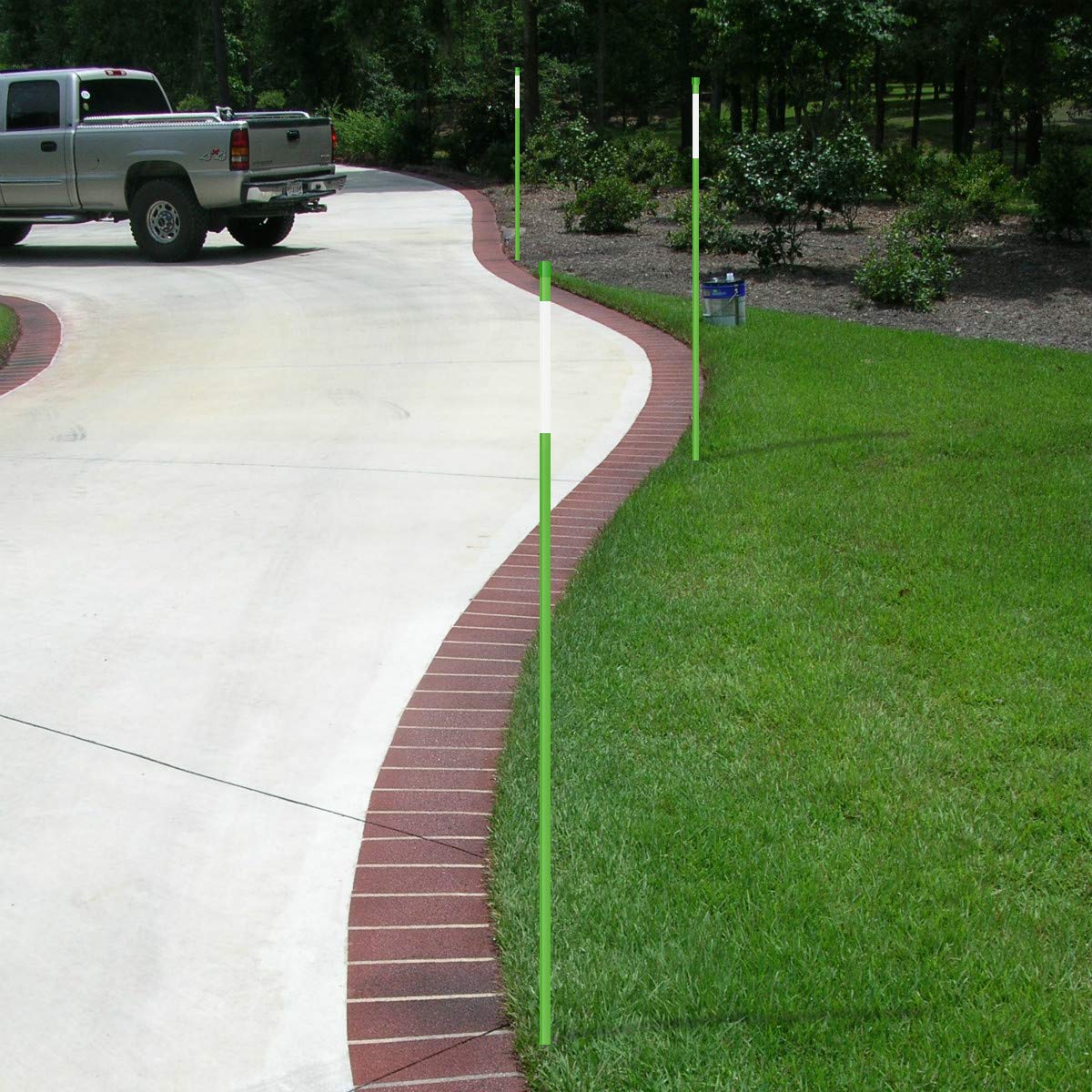 Fibermarker 48-Inch Reflective Driveway Markers Driveway Poles For Easy Visibility At Night Driveway Reflectors Reflectors For D