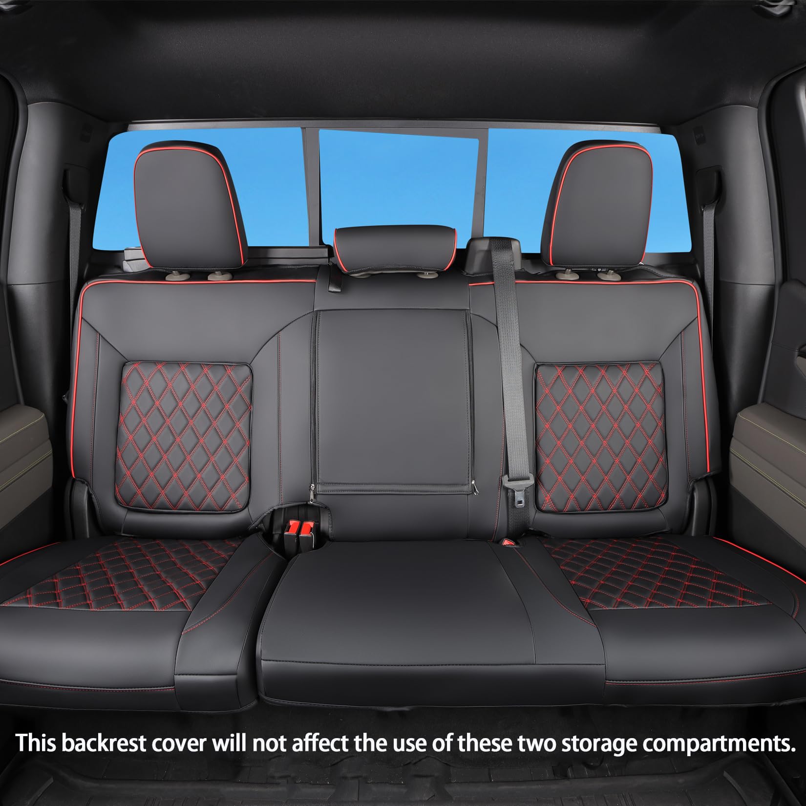 Tandi Fit For Silverado & Gmc Sierra Seat Covers With Faux Leather For 2019 2020 2021 2022 2023 2024 2025 Chevy Silverado & Gmc