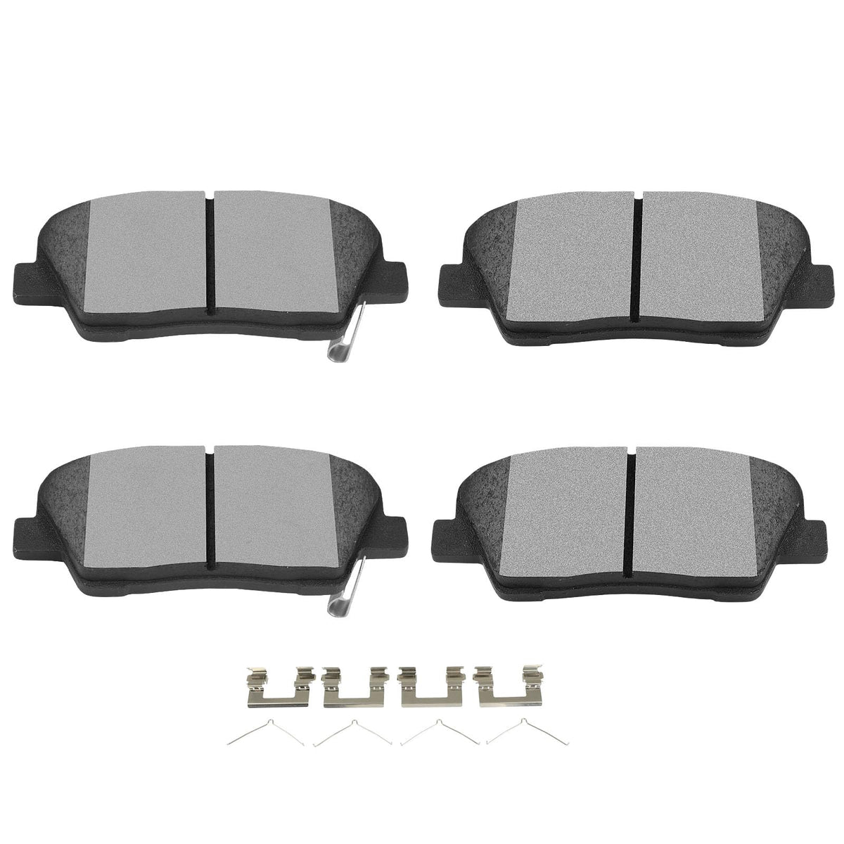 Scitoo Rear Disc Brake Pad Set 4Pcs W/Hardware Fit For Kia For Sorento 2015 2016 2017 2018 2019 2020