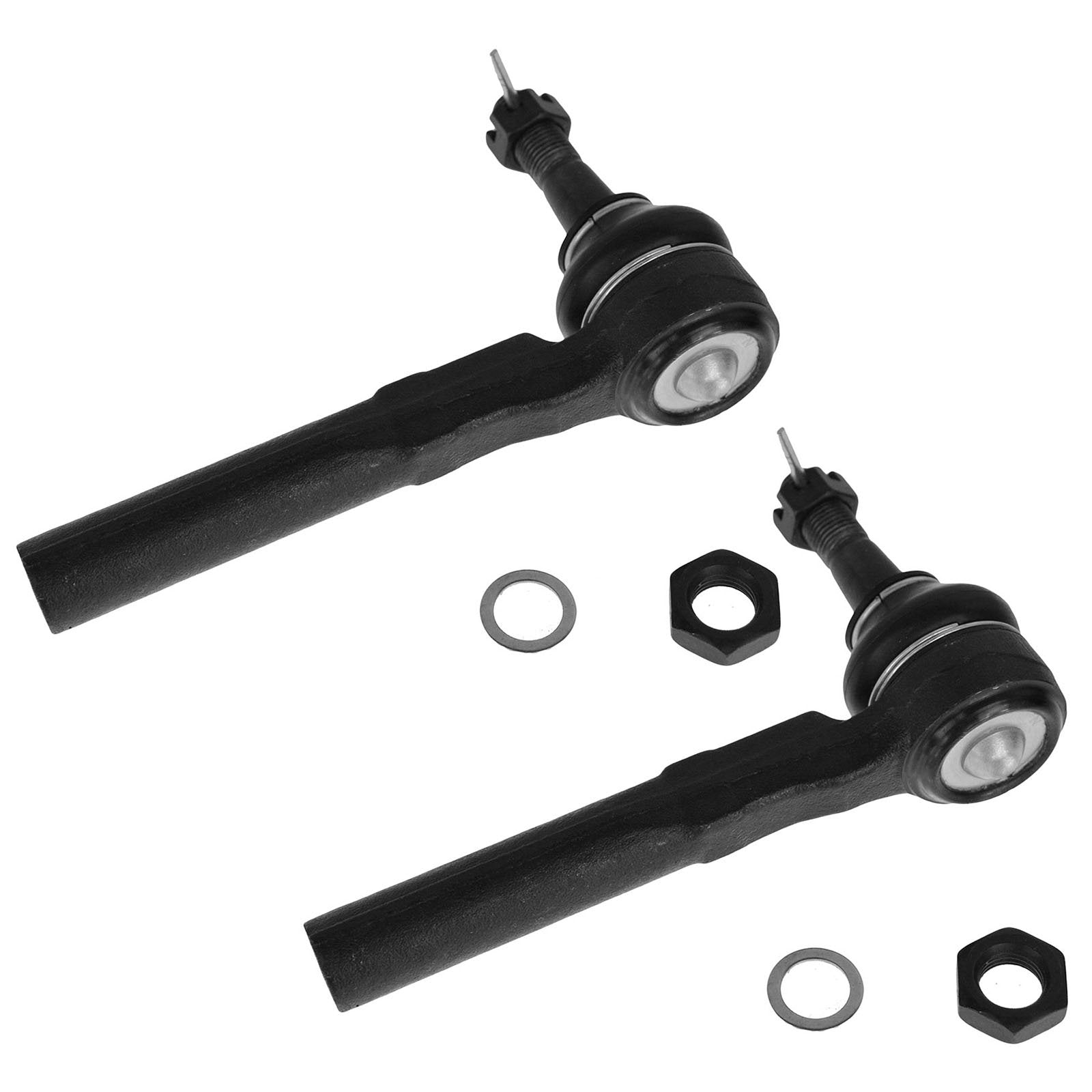 Trq Front Tie Rod Set Compatible With 2004-2005 Chevrolet Classic 1997-2003 Malibu 1999-2004 Oldsmobile Alero 1997-1999 Cutlass