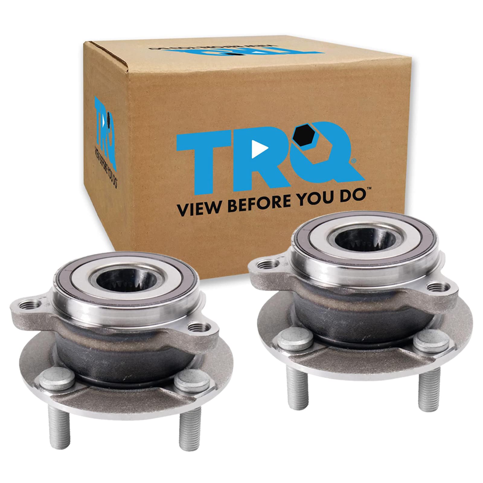 Trq Rear Wheel Hub Bearings Assembly Set Compatible With 2016-2022 Mazda Mx-5 Miata