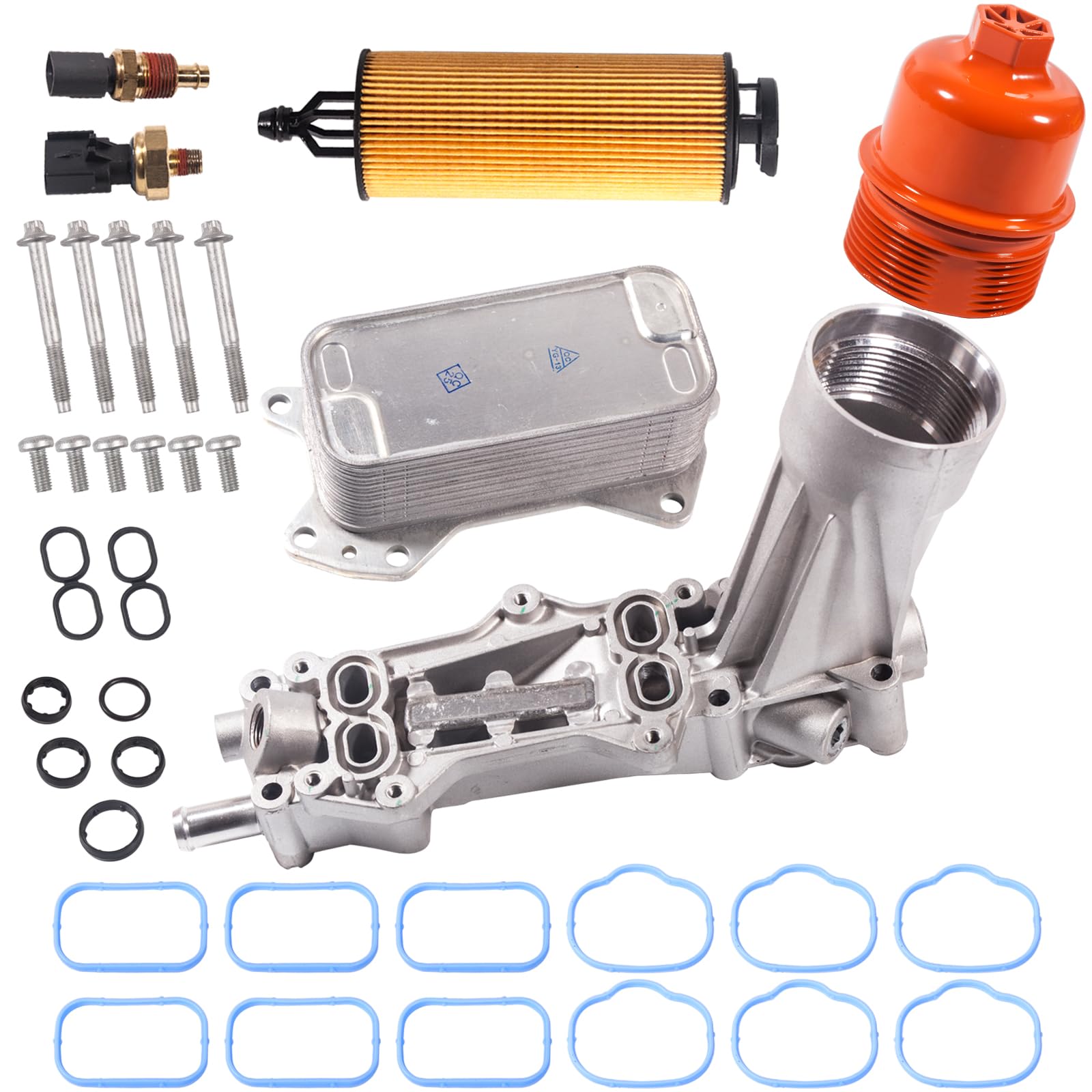 68105583AF 926-959 for Dodge Charger Challenger Engine Oil Filter Housing 3.6L Aluminum Chrysler 200 300,Durango Grand Caravan J