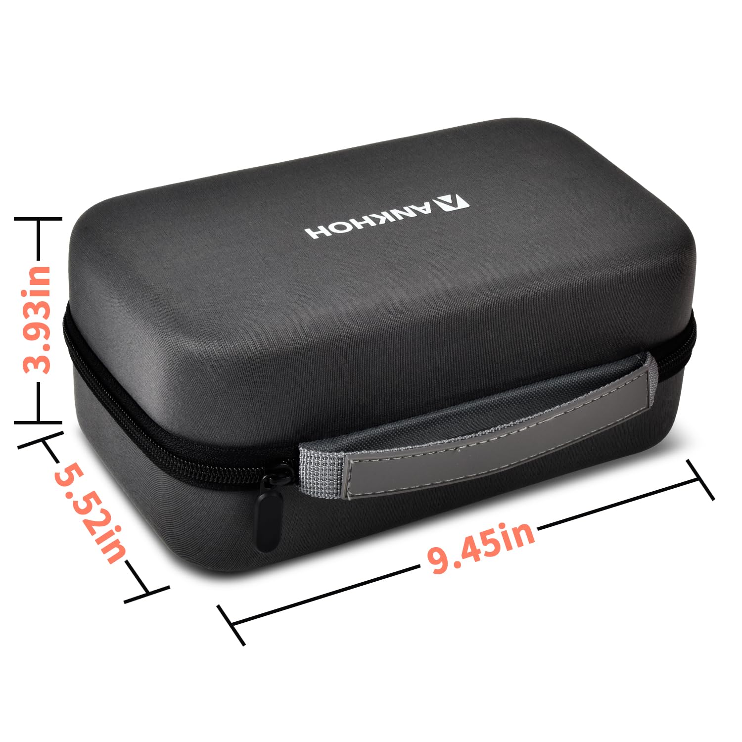 Ankhoh Carrying Case Compatible With Nexpow Car Jump Starter, 1500A Peak 12800Mah Battery Starter Q10S/ T11Storage Box Holder Fo