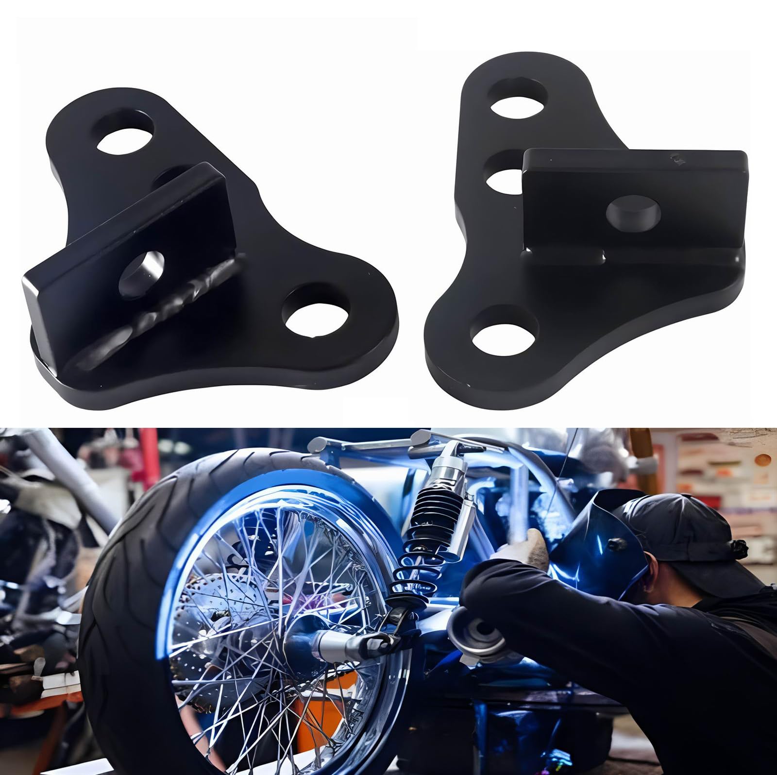 Rear Adjustable Lowering Kit 1''-2 Inch for Harley Davidson Touring Bikes Electra Glide/Ultra Glide/Street Glide/Road King Sta