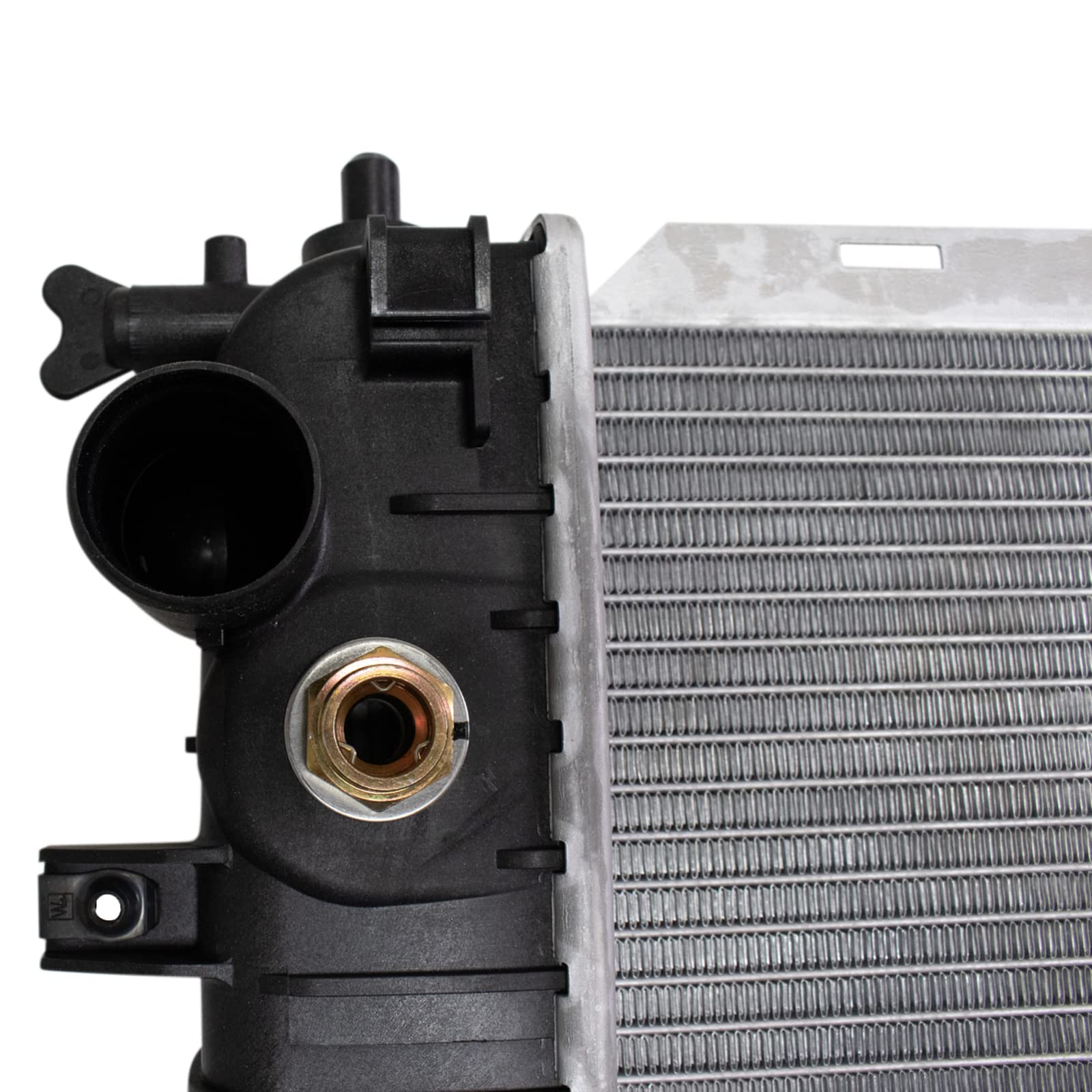 Trq Radiator Assembly Plastic Tanks Aluminum Core Compatible With 14-19 Chevrolet Silverado 1500 15-20 Tahoe 15-20 Cadillac Esca