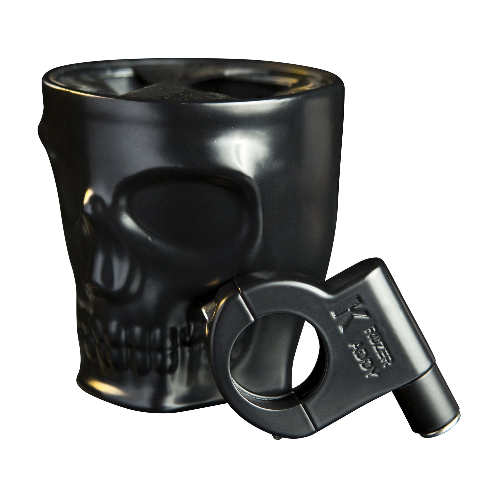 Kruzer Kaddy 1080 Flat Black Skull Barmount