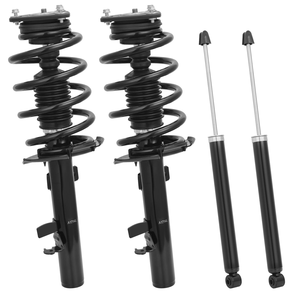 Yitamotor Front Complete Strut Quick Struts Rear Shocks And Coil Spring Assembly Compatible With 2014-2019 Ford Escape
