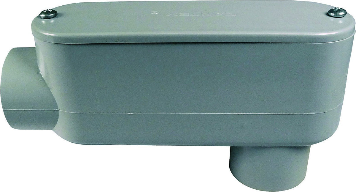 Cantex 5133667 Conduit Outlet Body, Pvc, Lb