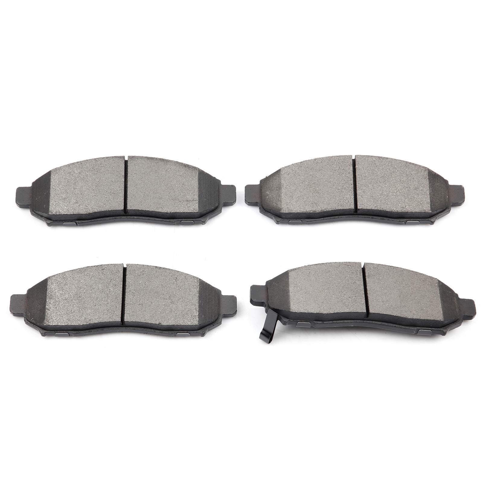Cciyu Professional Ceramic Front Brakes Pads Set Fit For Chevy City Express,For Nissan Frontier,Leaf,Nv0,04-12 For Nissan Pathfi