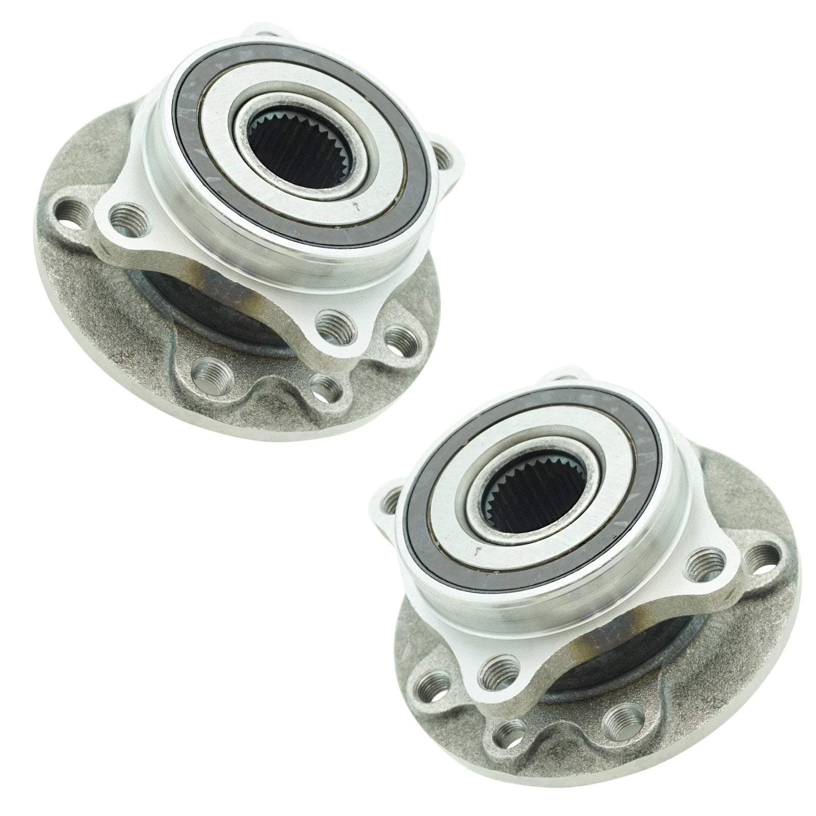 Trq Front Wheel Hub Bearings Assembly Set Compatible With 2015-2017 Chrysler 200 2013-2016 Dodge Dart