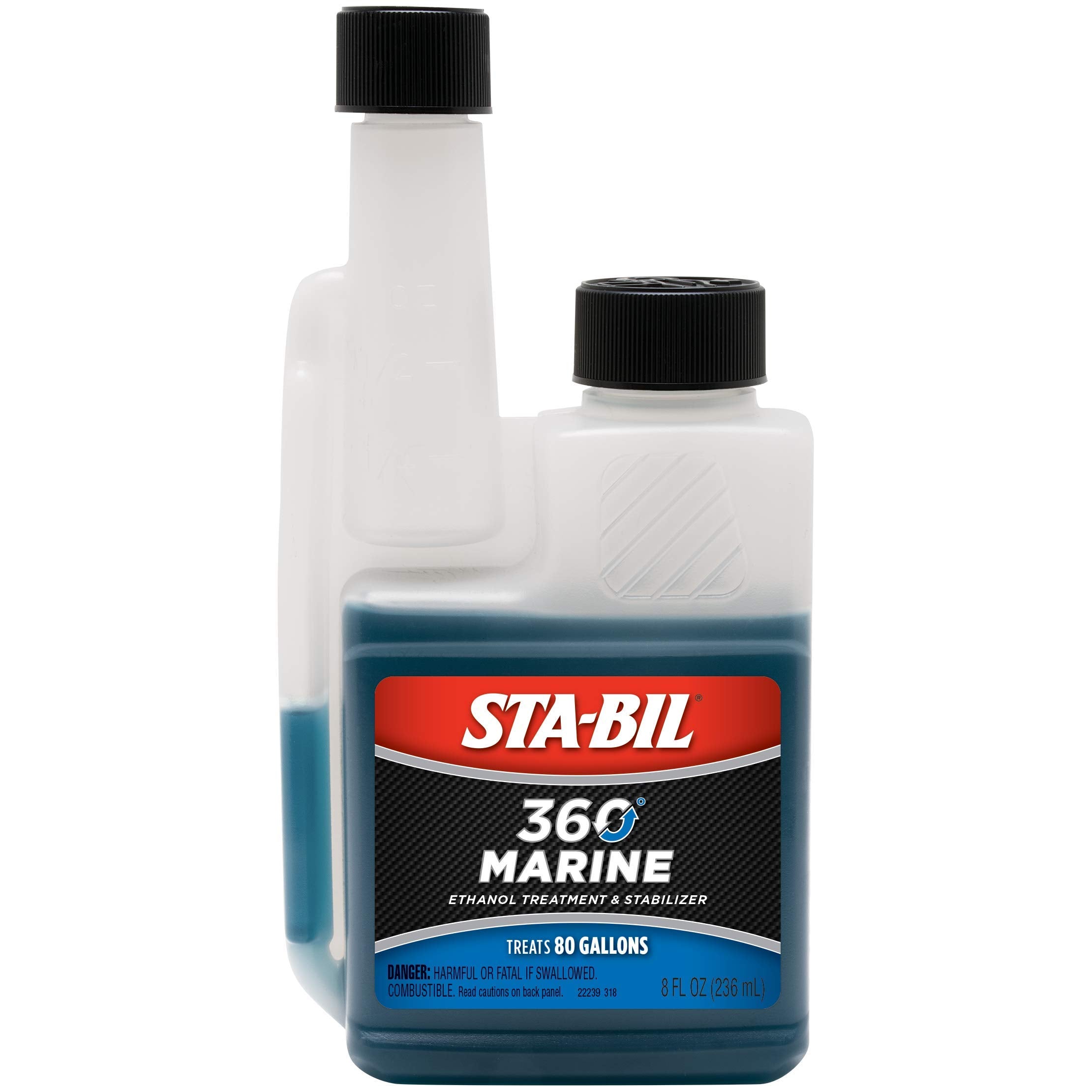Sta-Bil Marine Fuel System Treatment | Full Fuel System Cleaner, Injector Cleaner | Additive For Boats & Watercrafts, In-Season 