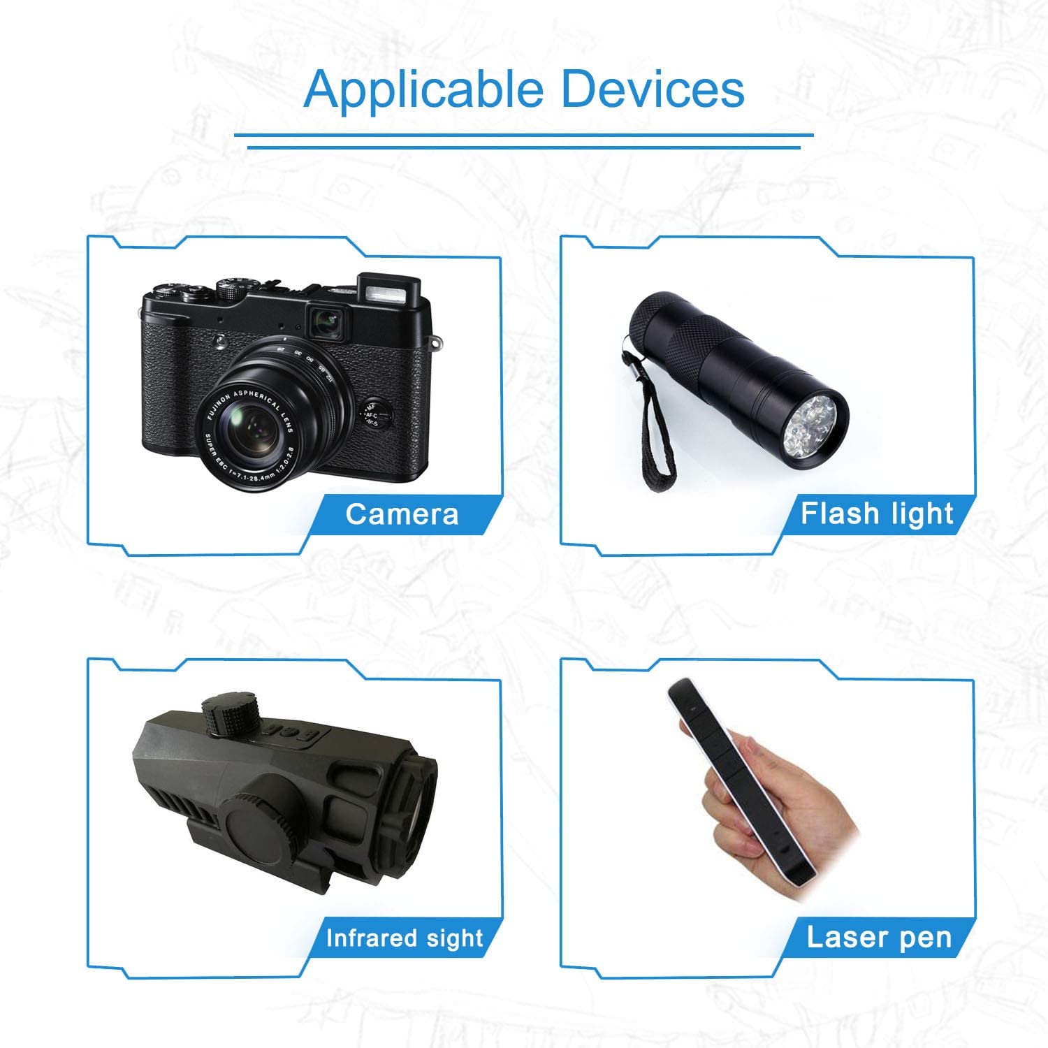 Surpower Cr1/3N 3V Lithium Battery 10 Pack ?5-Year Warranty?