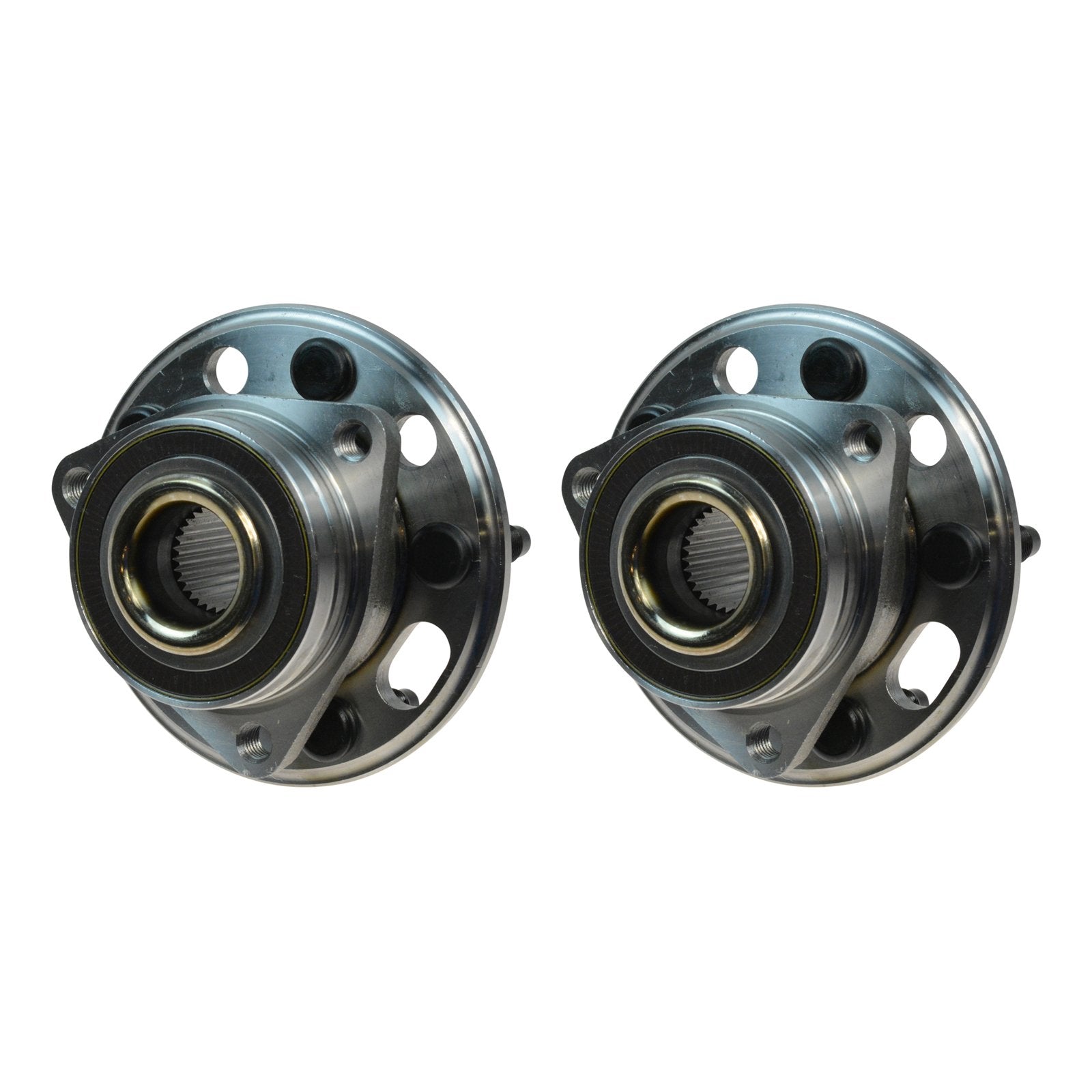 Trq Wheel Hub & Bearing Assembly Pair Set Of 2 For Buick Chevy Gmc Saab