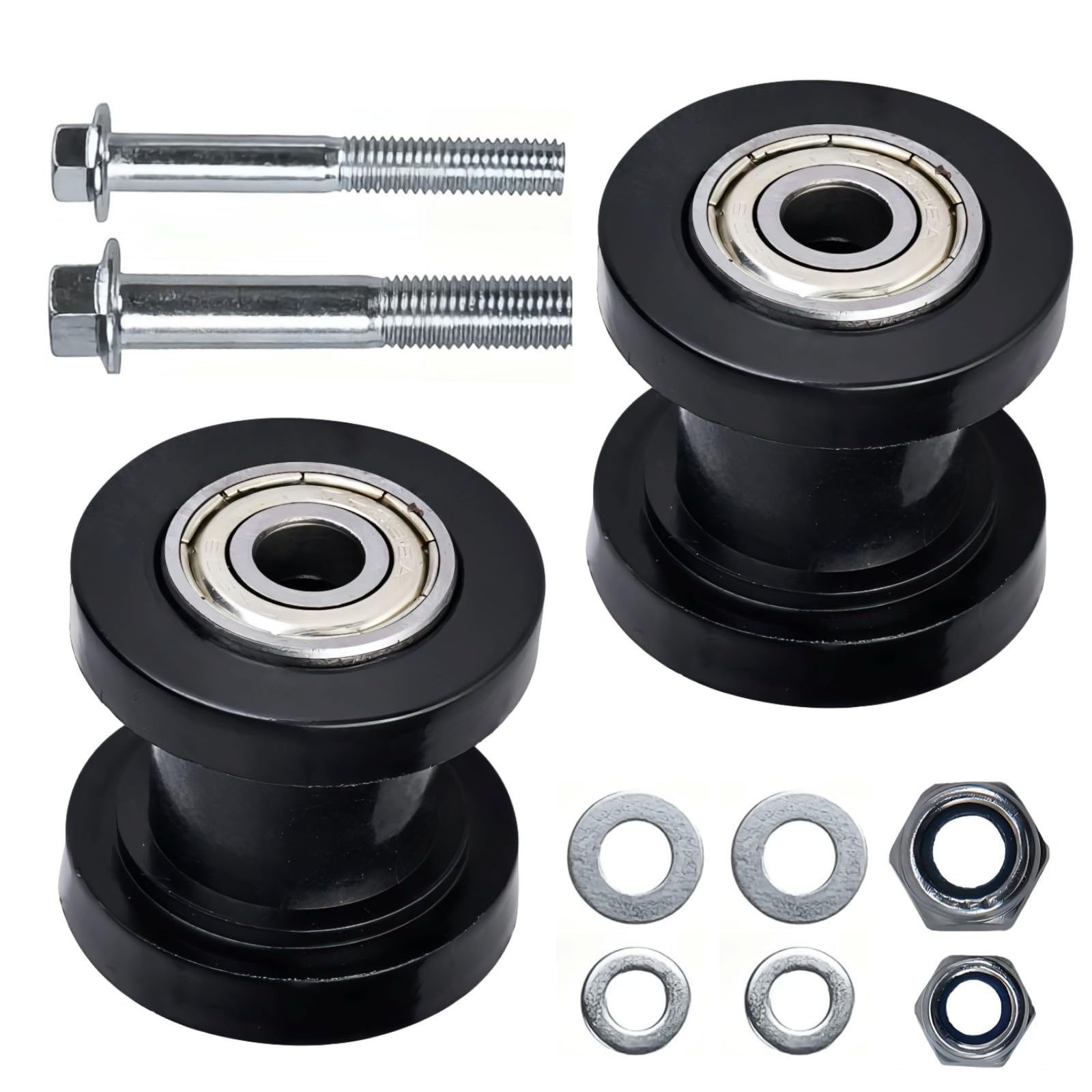 Motcoda 8mm & 8mm Chain Roller Pulley Tensioner Wheel Guide Per for Motorcycle Mini Bike Atv 125cc 140cc 160cc SSR XR125 KLX110 