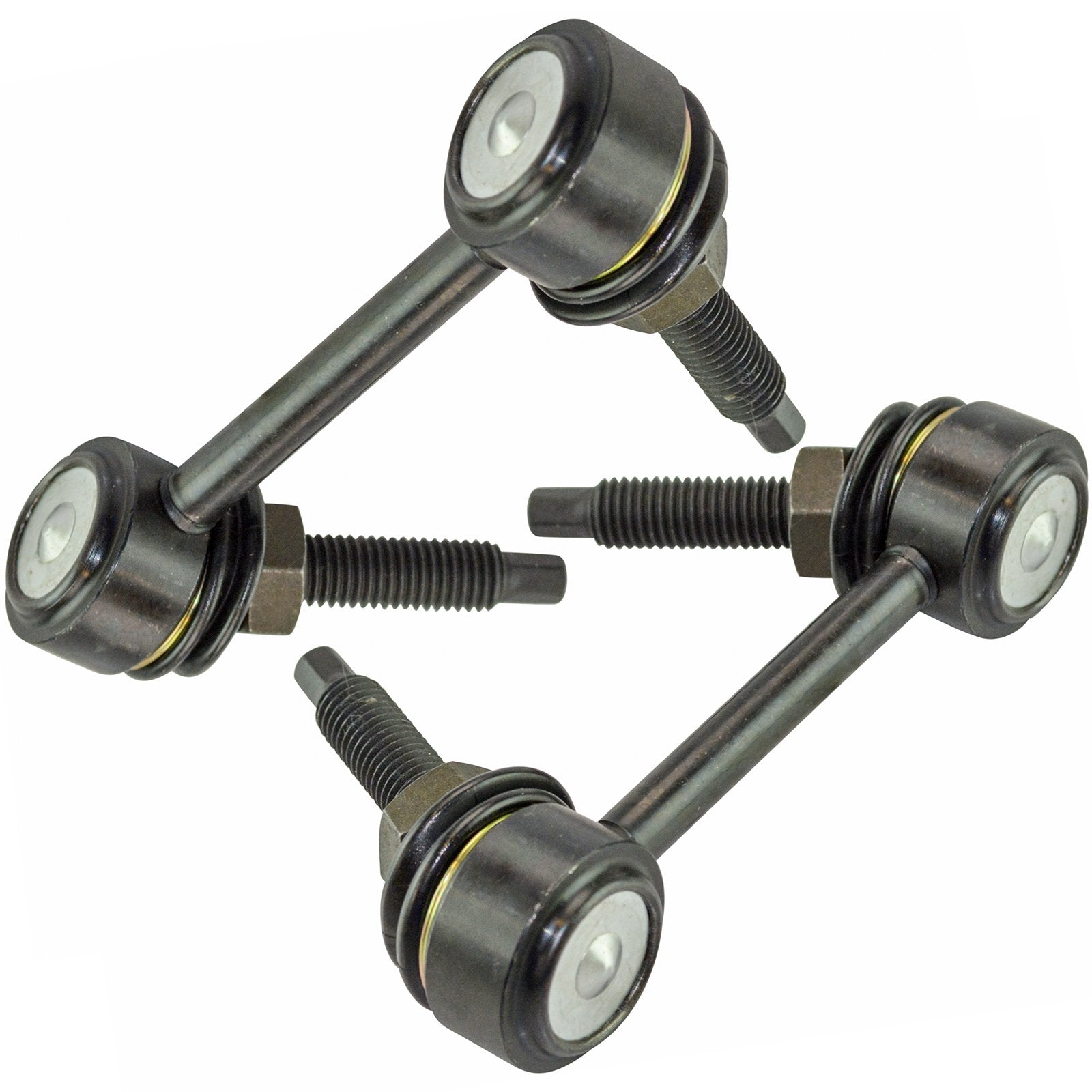 Trq Front Sway Bar Stabilizer Link Set Compatible With 2008-2014 Ford E-150 E-250 2008-2022 E-350 Super Duty E-450 Super Duty