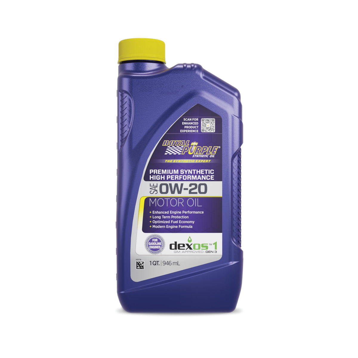 Royal Purple (06020-6Pk Api-Licensed Heavy Duty Sae 0W-20 High Performance Synthetic Motor Oil - 1 Quart, (Case Of 6)